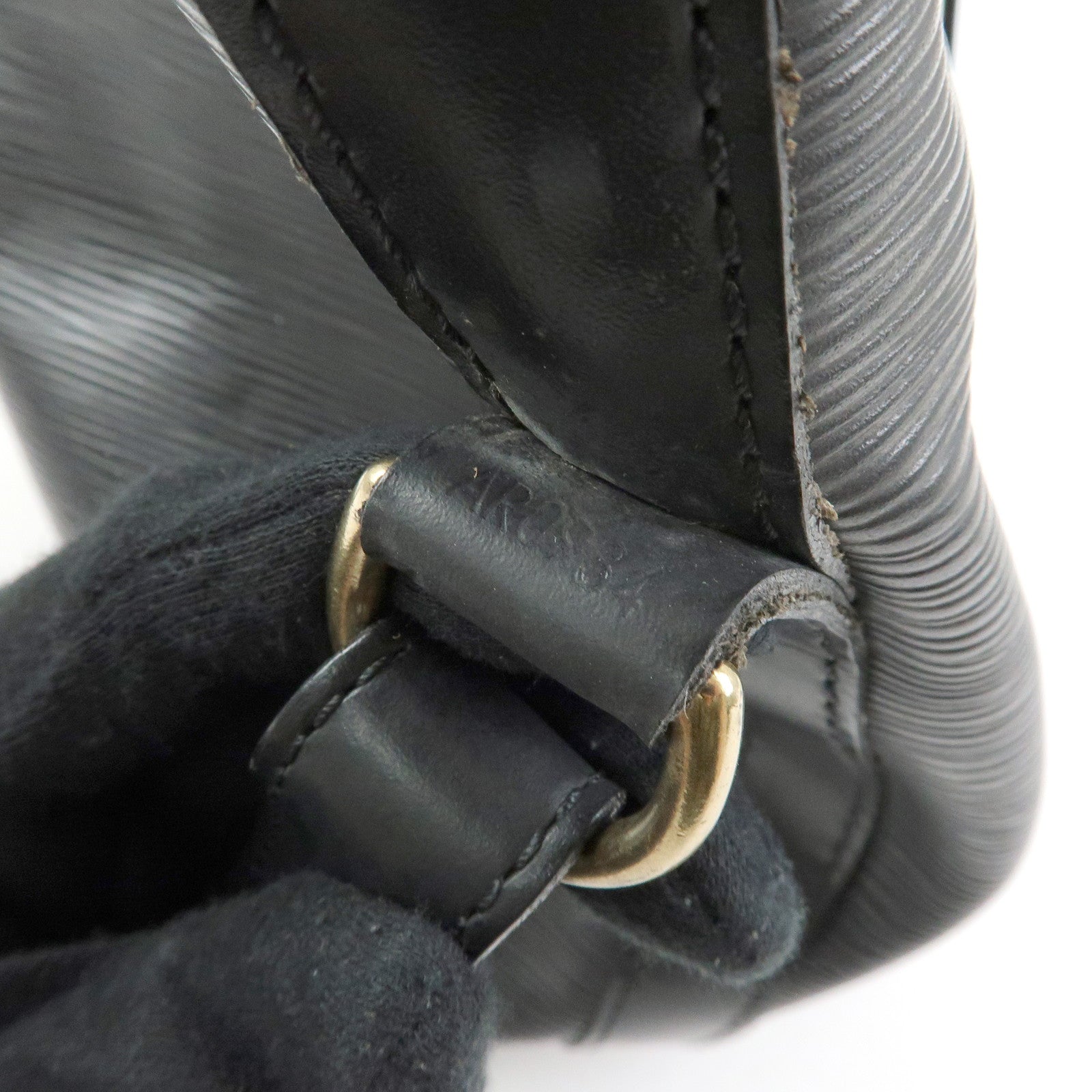 Louis Vuitton Epi Leather Petit Noe Shoulder Bag Noir Black M59012