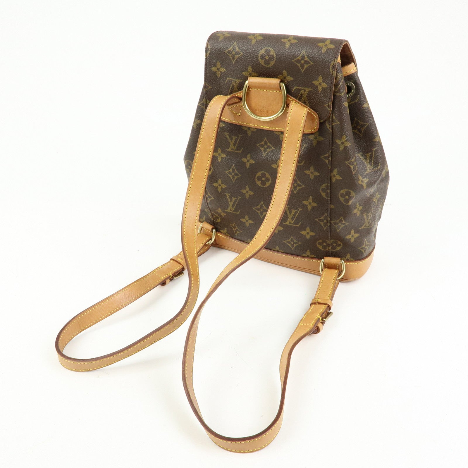 Louis Vuitton Monogram Montsouris MM Backpack Brown M51136
