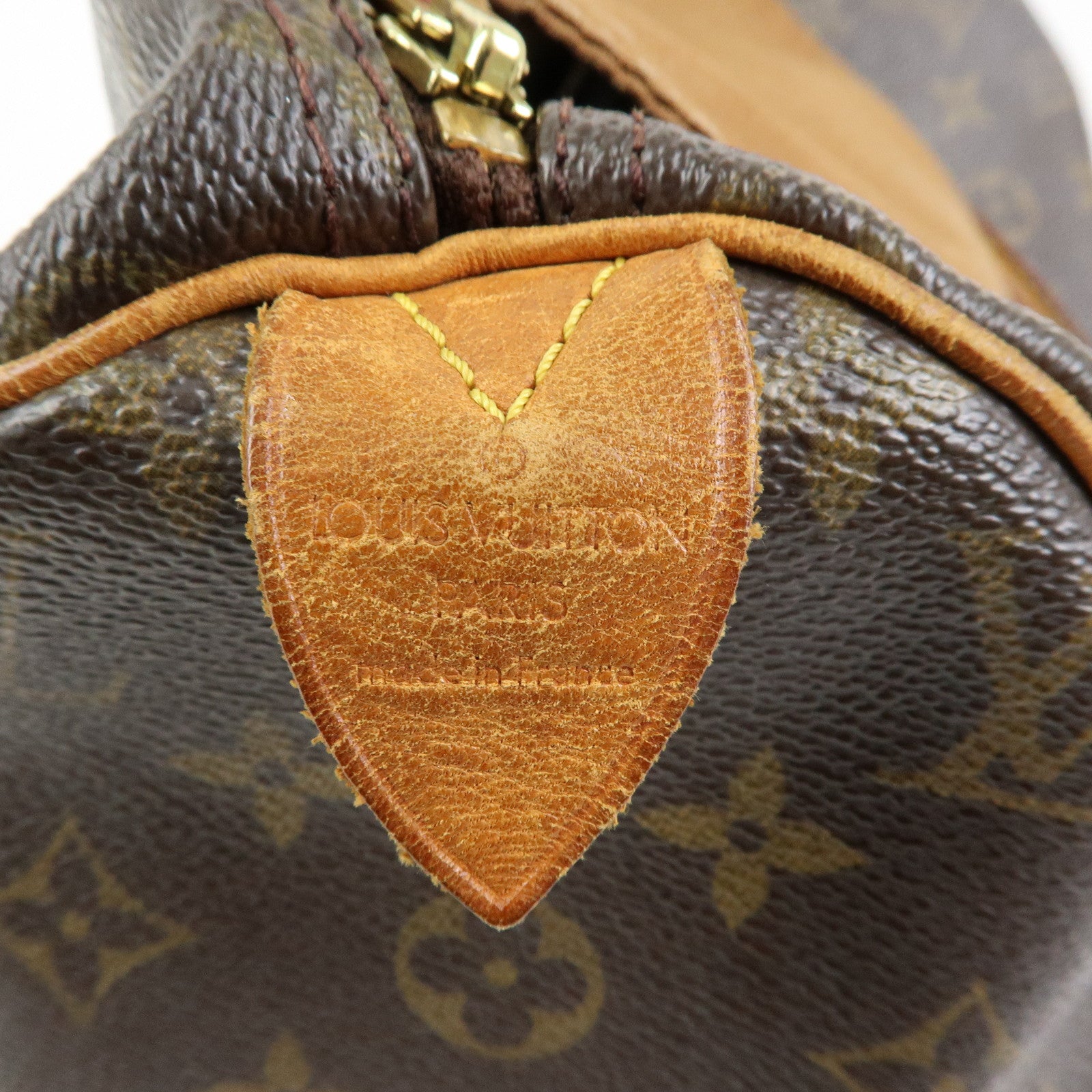 Louis Vuitton Monogram Speedy 30 Boston Bag Hand Bag Brown M41526