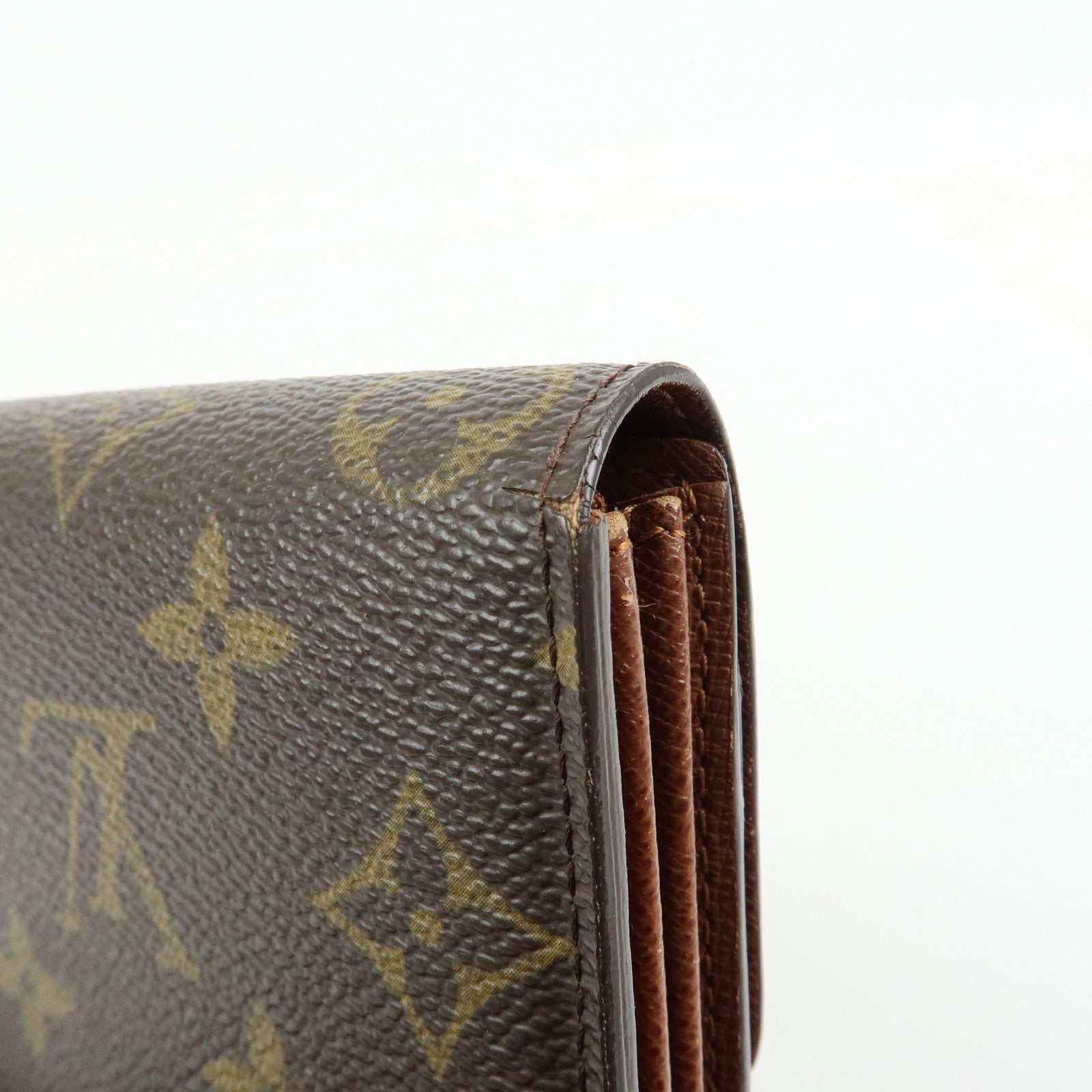 Louis Vuitton Monogram Porte Monnaie Credit Long Wallet M61726