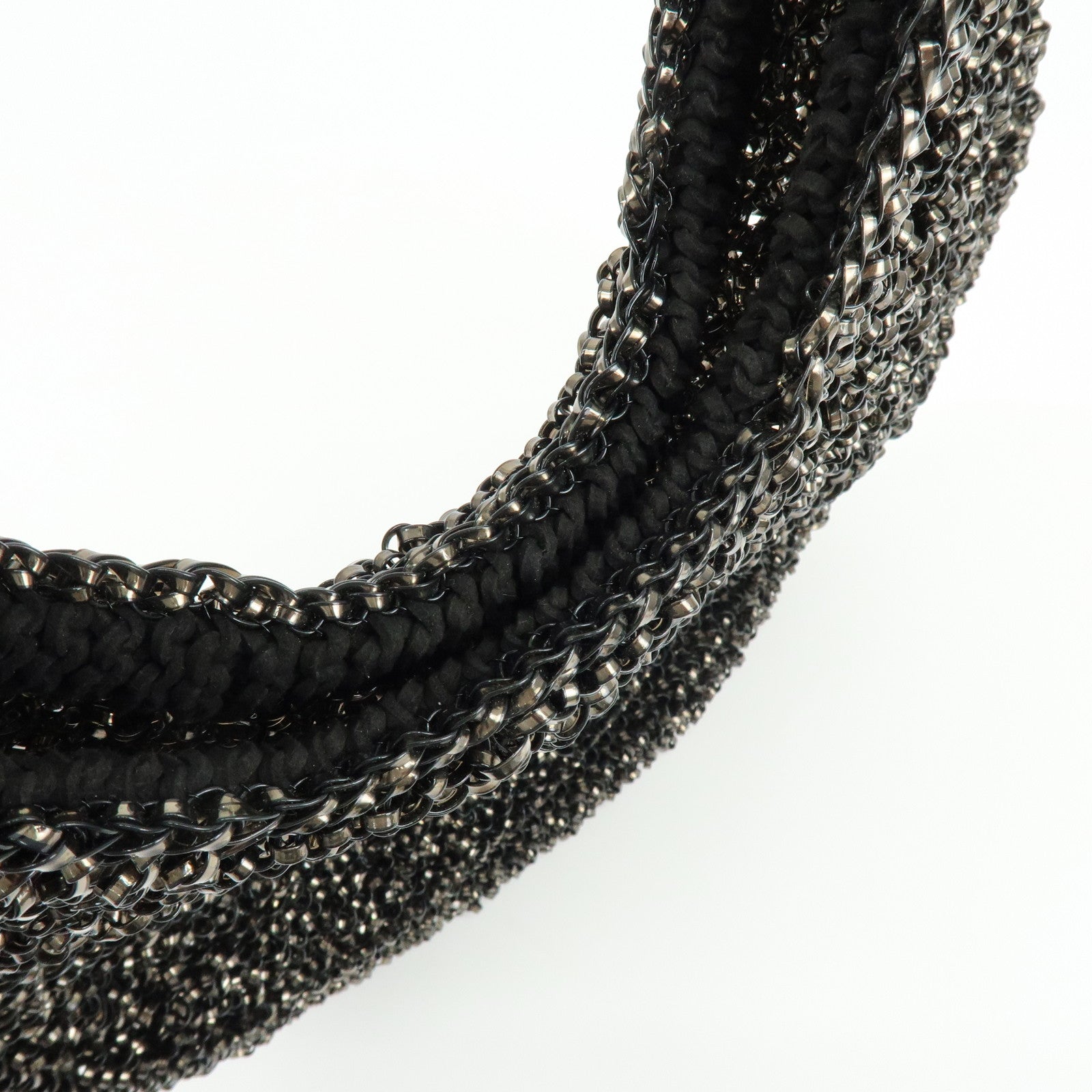 ANTEPRIMA Wire Bag PVC Shoulder Bag Hand Bag Black