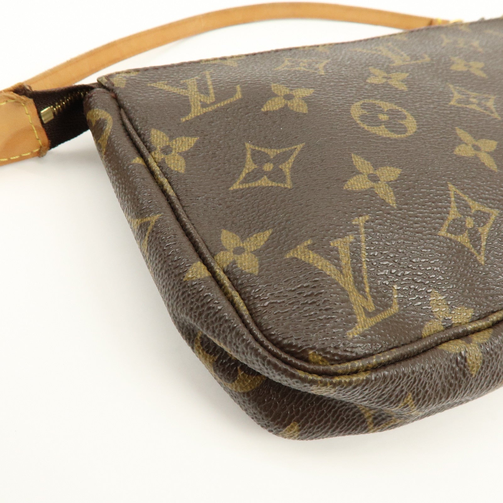 Louis Vuitton Monogram Pochette Accessoires Pouch Hand Bag M51980