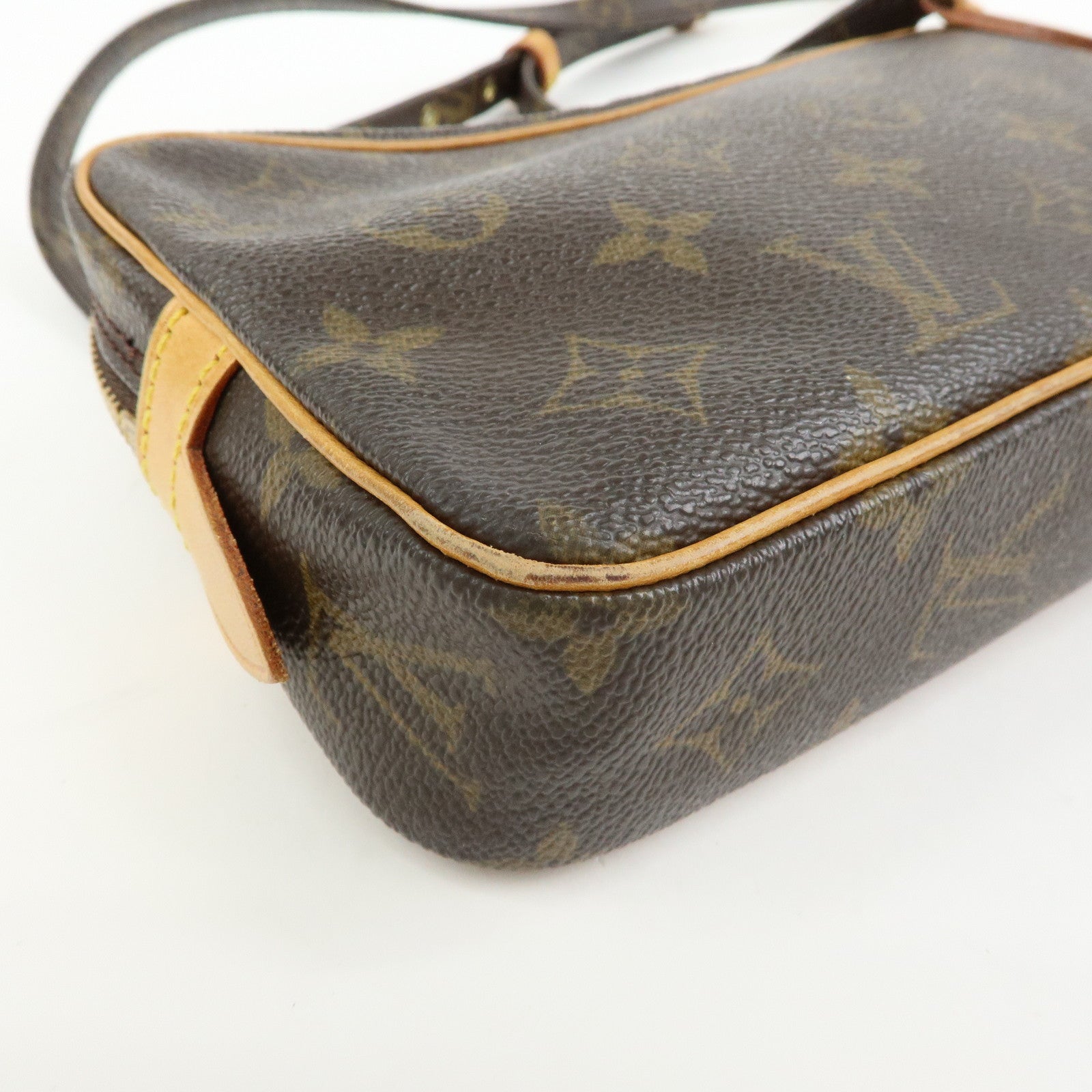Louis Vuitton Monogram Pochette Marly Bandouliere Bag Brown M51828