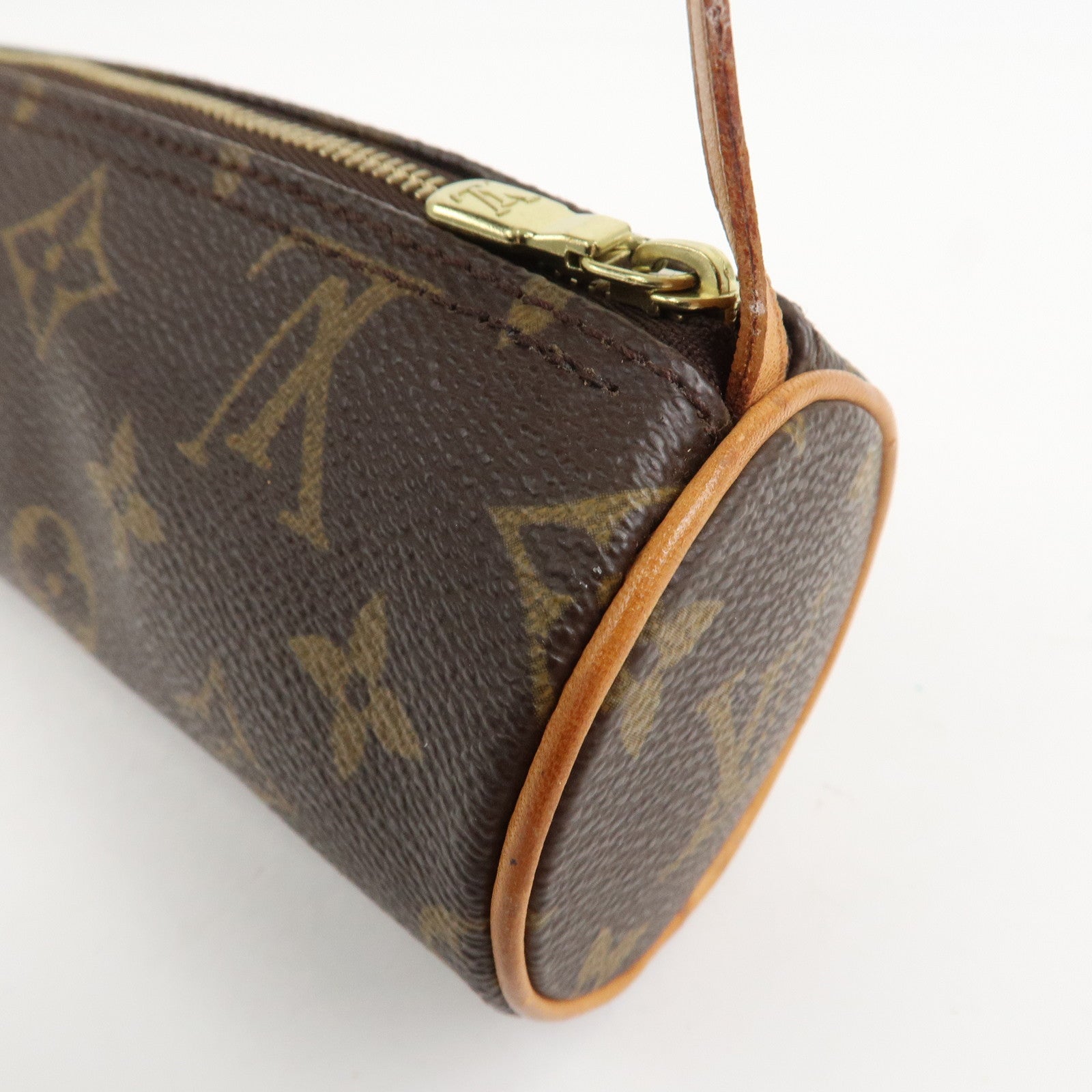 Louis Vuitton Monogram Mini Pouch for Papillon Bag New Style Brown