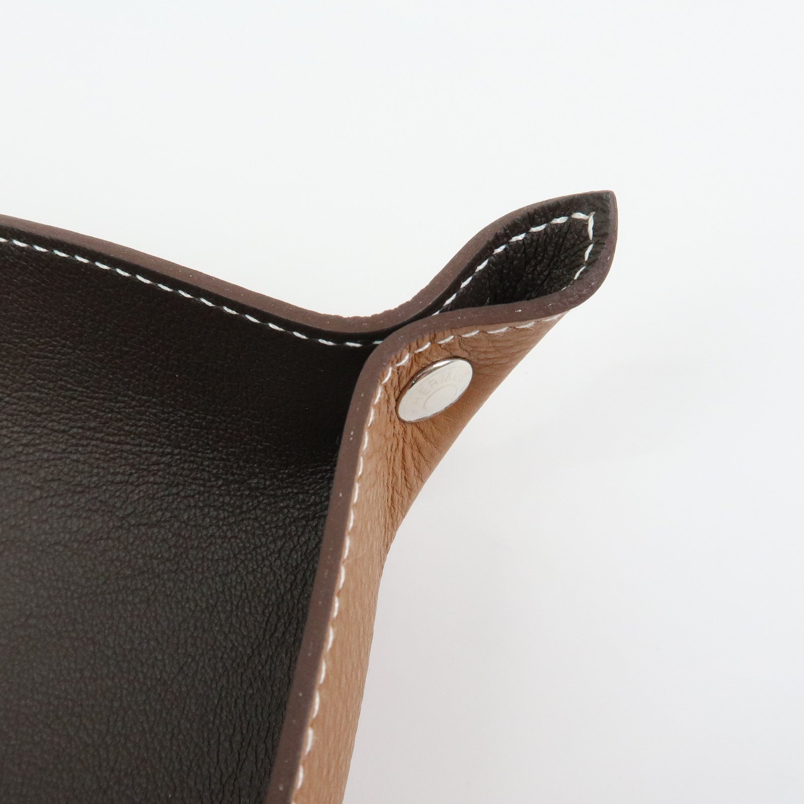HERMES Taurillon Mises et Relances Desk H Evelyne Pencase W Stamped