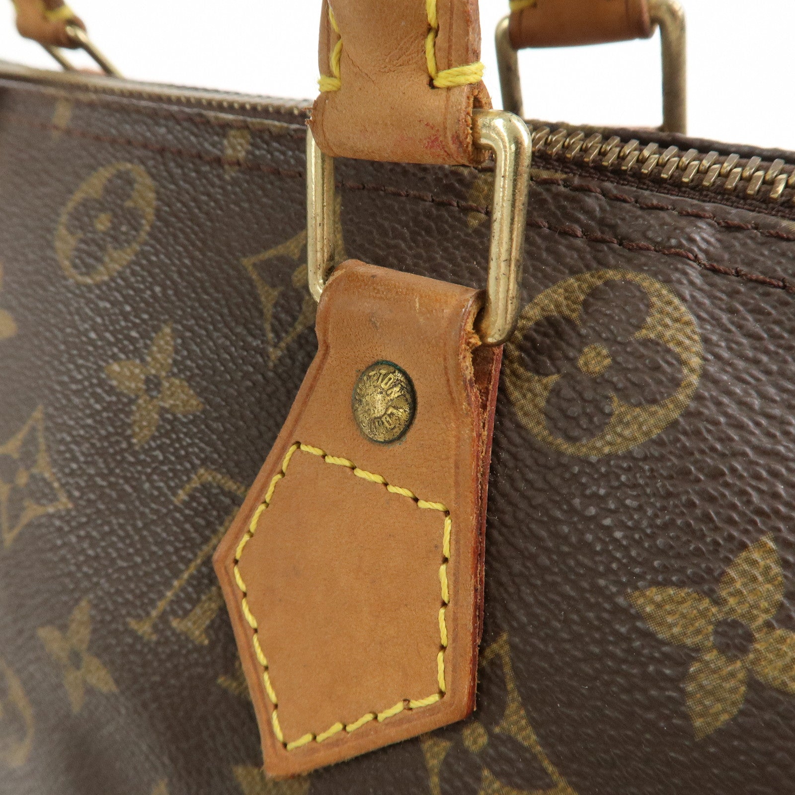 Louis Vuitton Monogram Speedy 30 Boston Bag Hand Bag Brown M41526