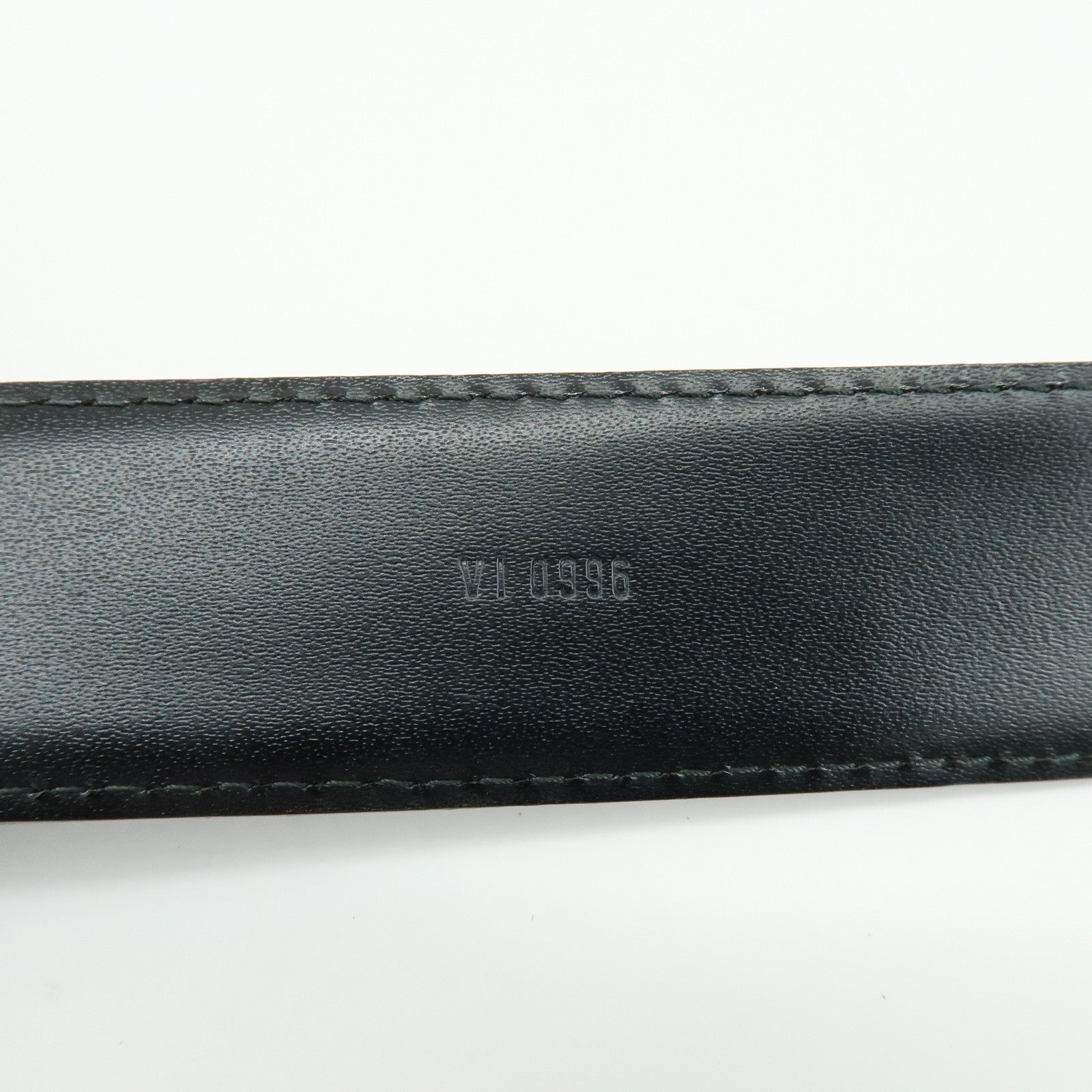 Louis Vuitton Epi Leather Ceinture Classic Belt Noir M6832