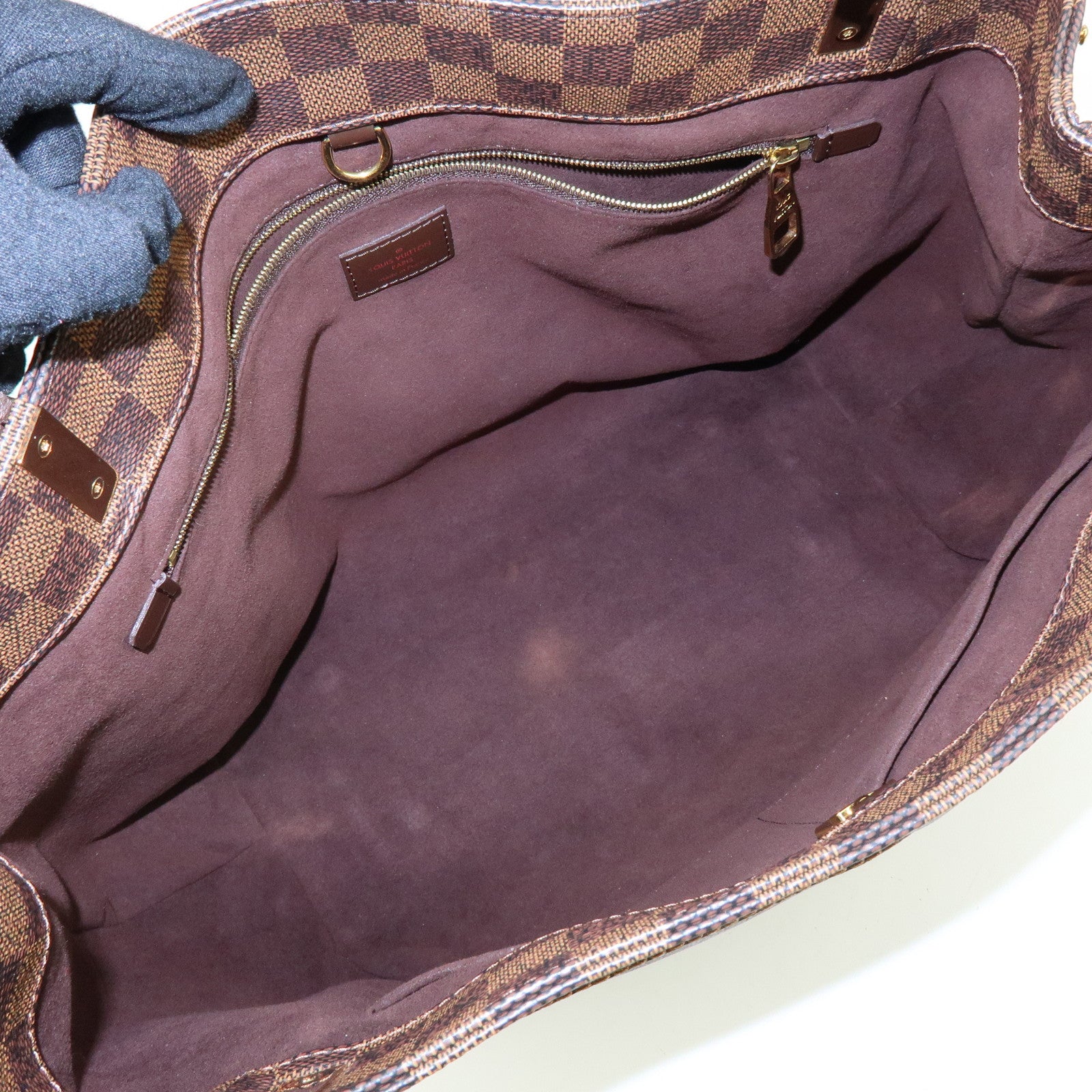 Louis Vuitton Damier Marylebone GM Canvas Tote Bag Brown N41214