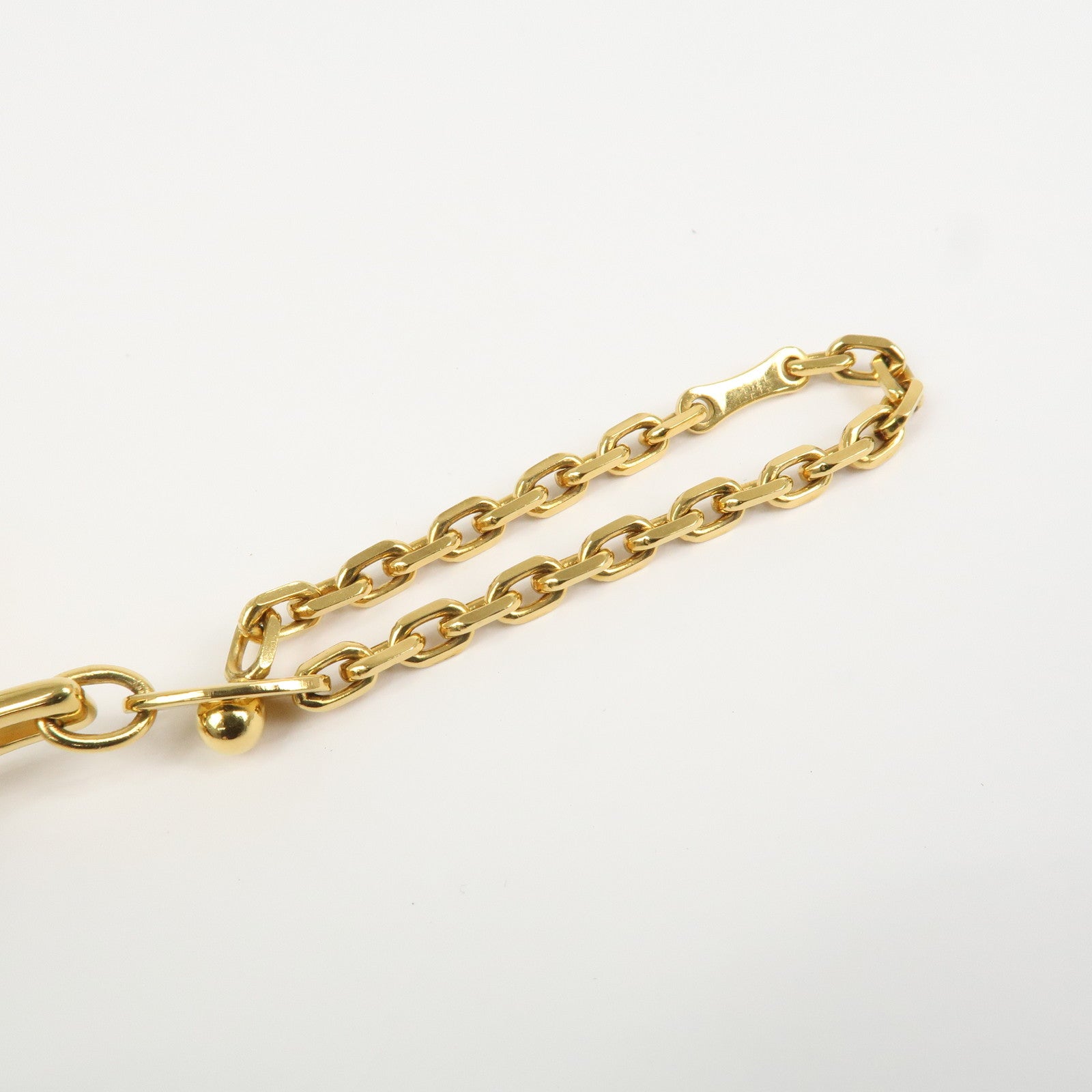 HERMES Filou Metal Glove Clip Glove Holder Gold