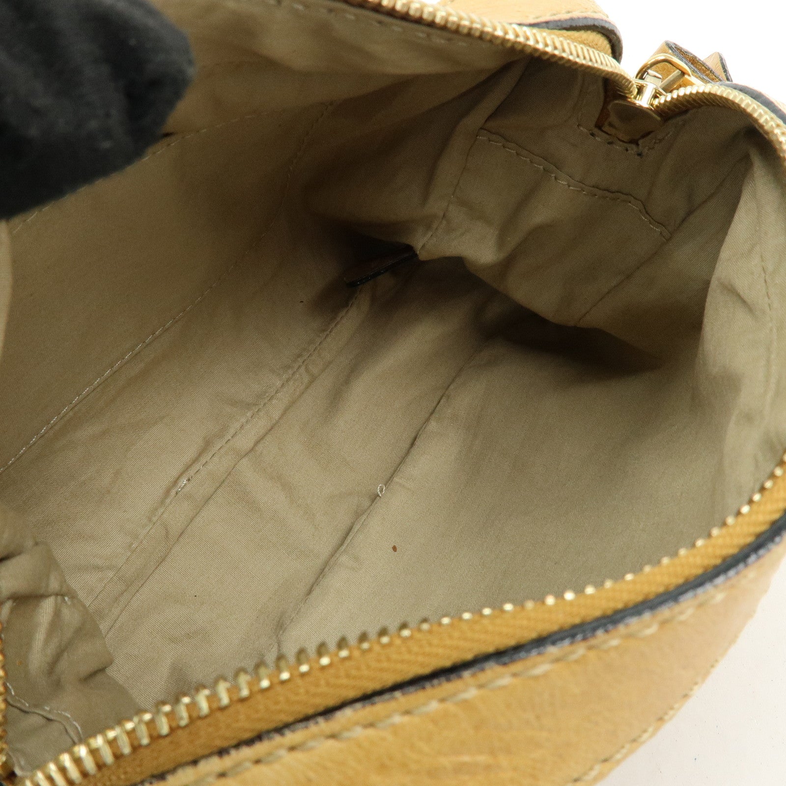 Chloe Shadow Leather 2Way Bag Shoulder Bag Light Brown