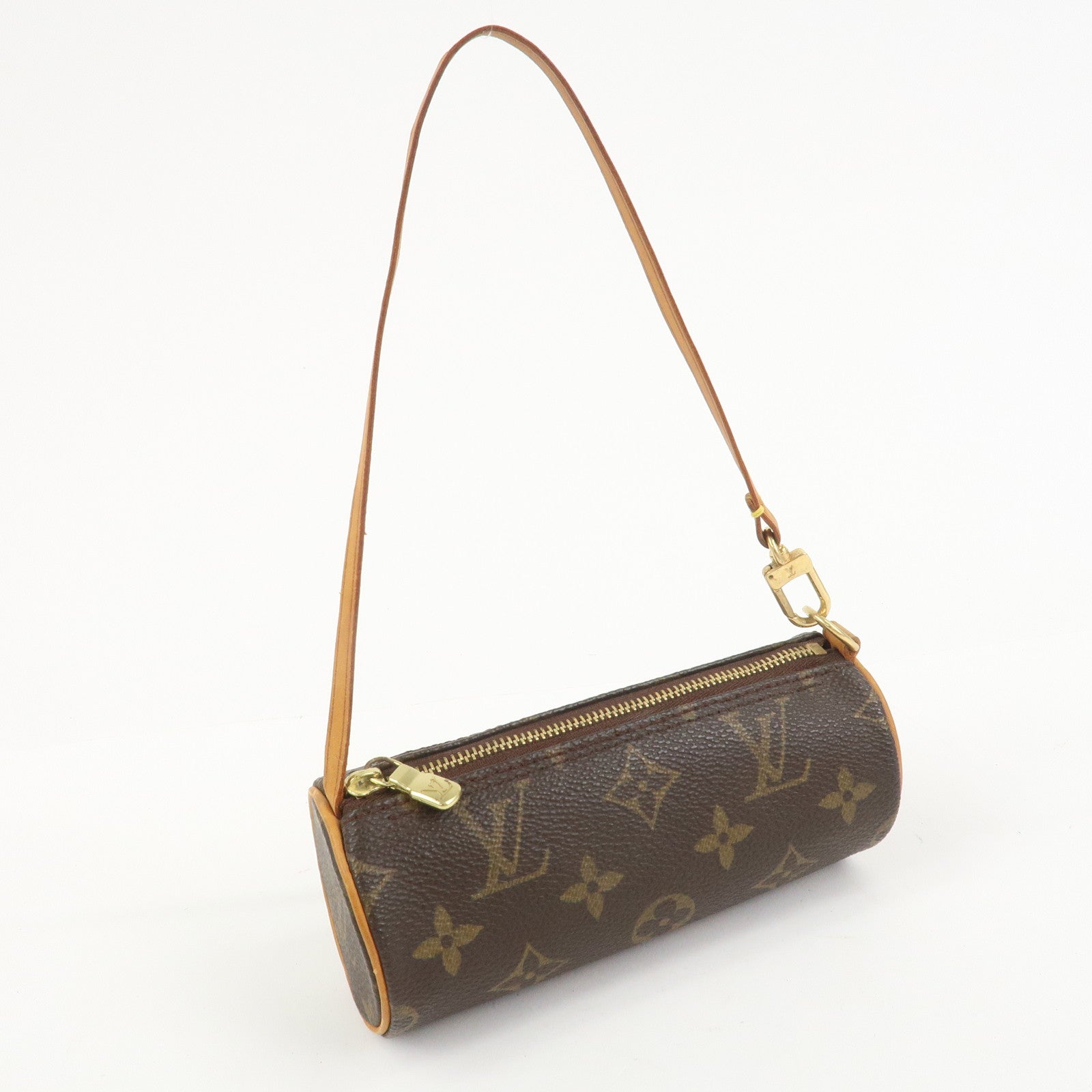 Louis Vuitton Monogram Mini Pouch for Papillon Bag Brown