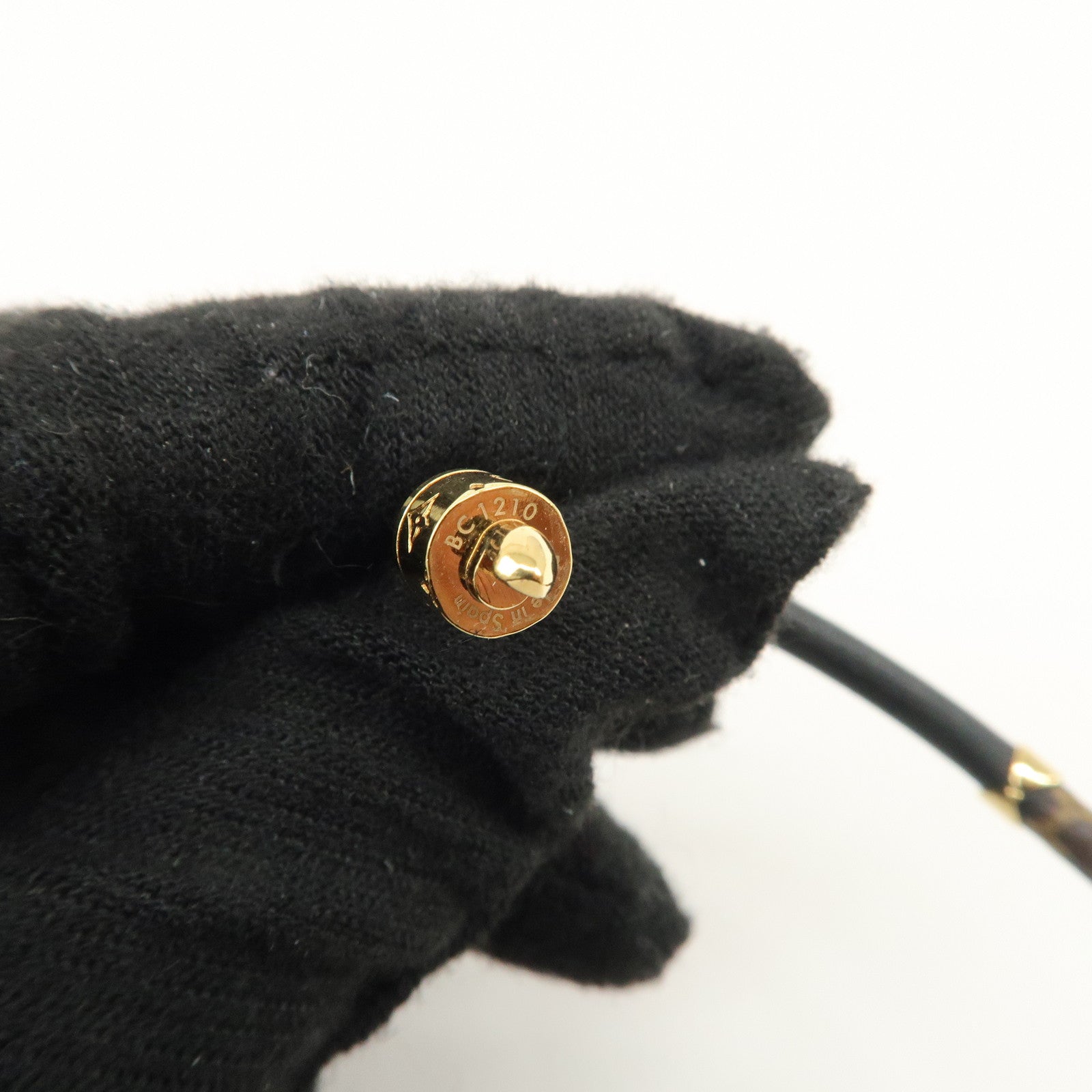 Louis Vuitton Monogram Bracelet Daily Confidential Canvas #17 M8276F Used