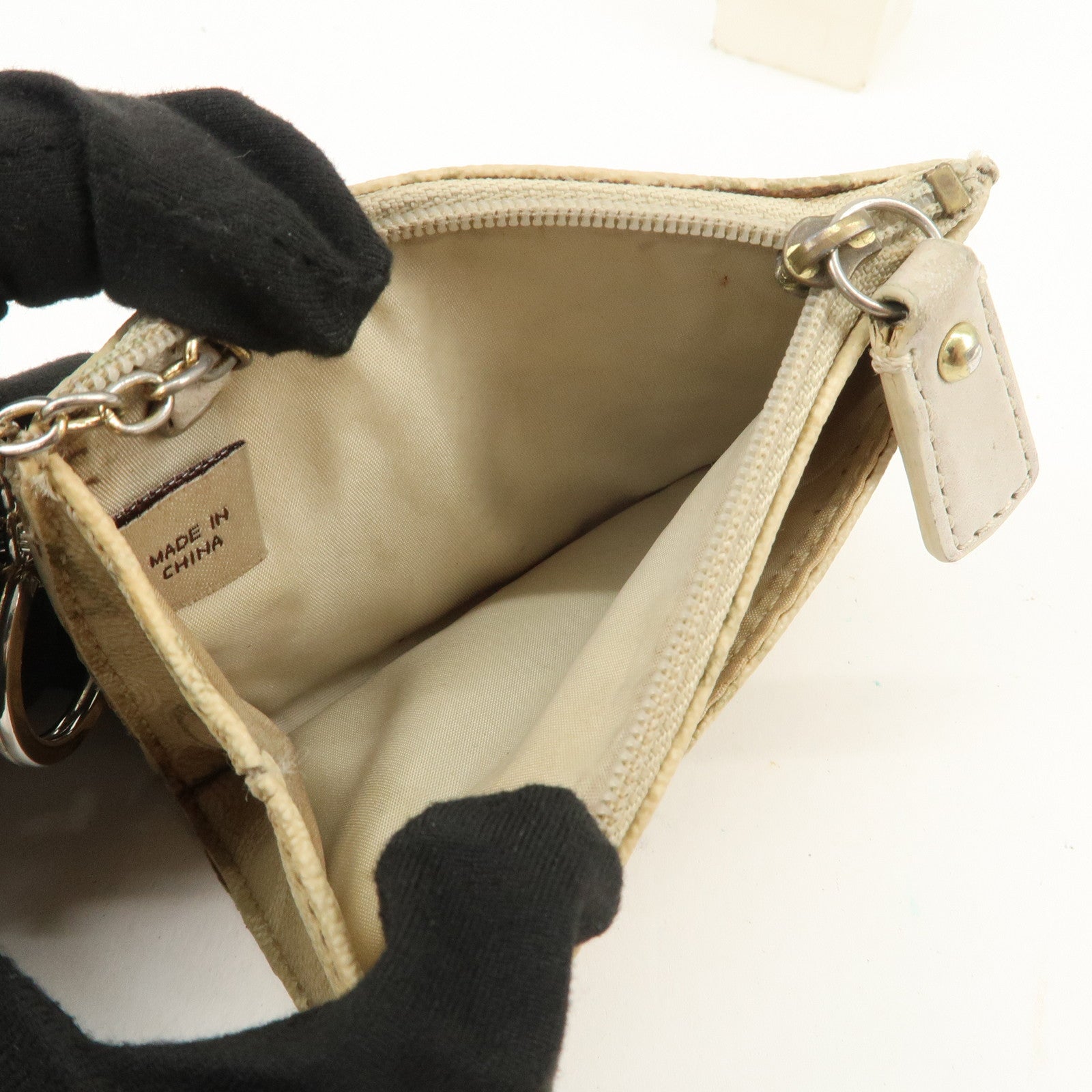 COACH Set Of 4 Card Case Coin Case Key Case Black Red Brown