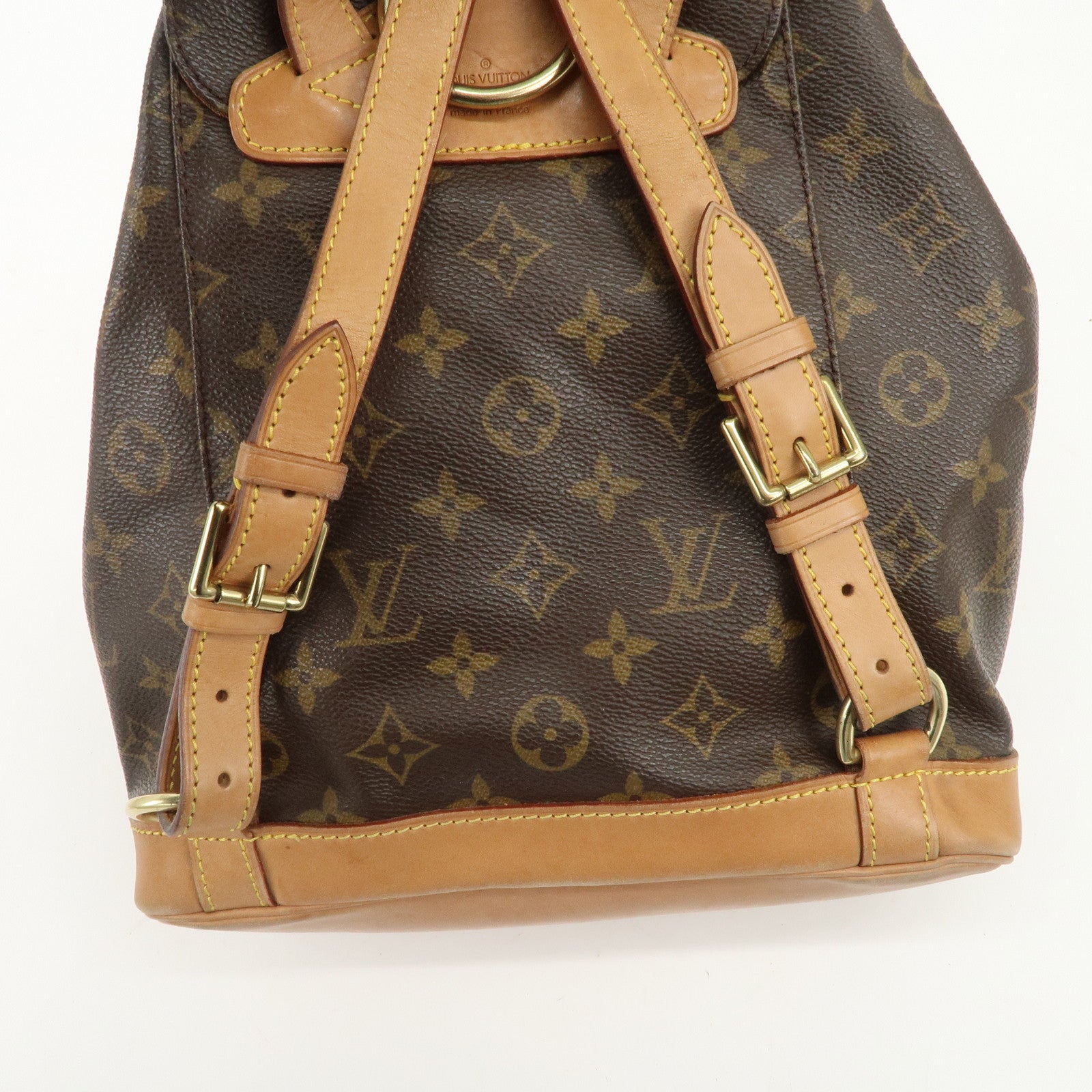 Louis Vuitton Monogram Montsouris MM Backpack Brown M51136