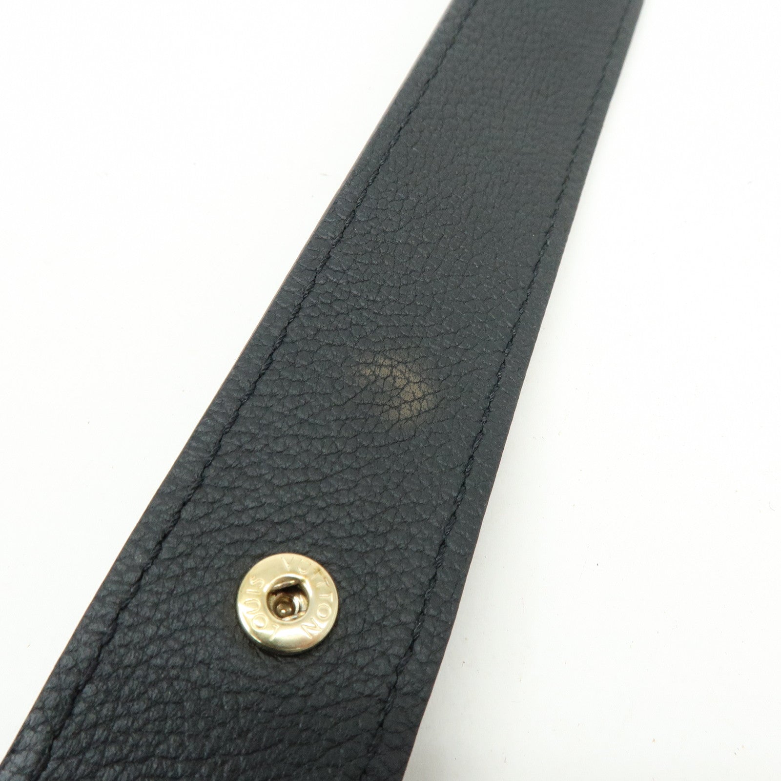 Louis Vuitton Lockme Bucket NV 2Way Bag Hand Bag Black M57687