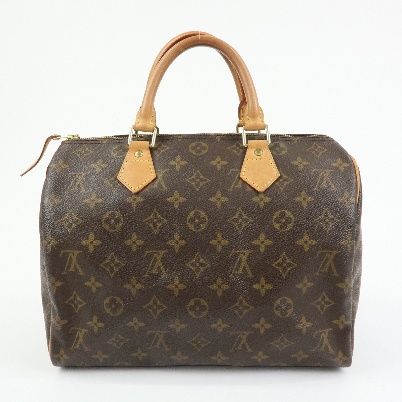 Louis Vuitton Monogram Speedy 30 Boston Bag Hand Bag Brown M41526