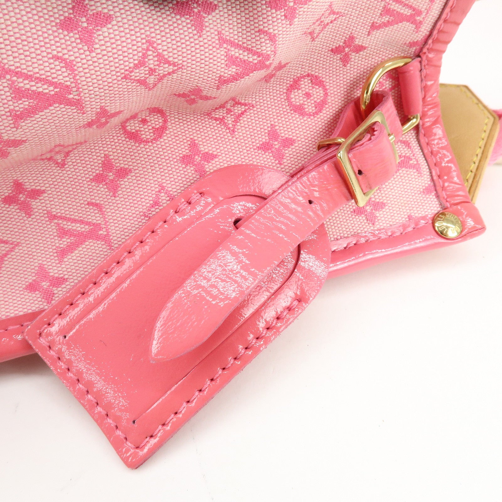 Louis Vuitton Monogram Mini Sac Catherine Hand Bag Pink M92930