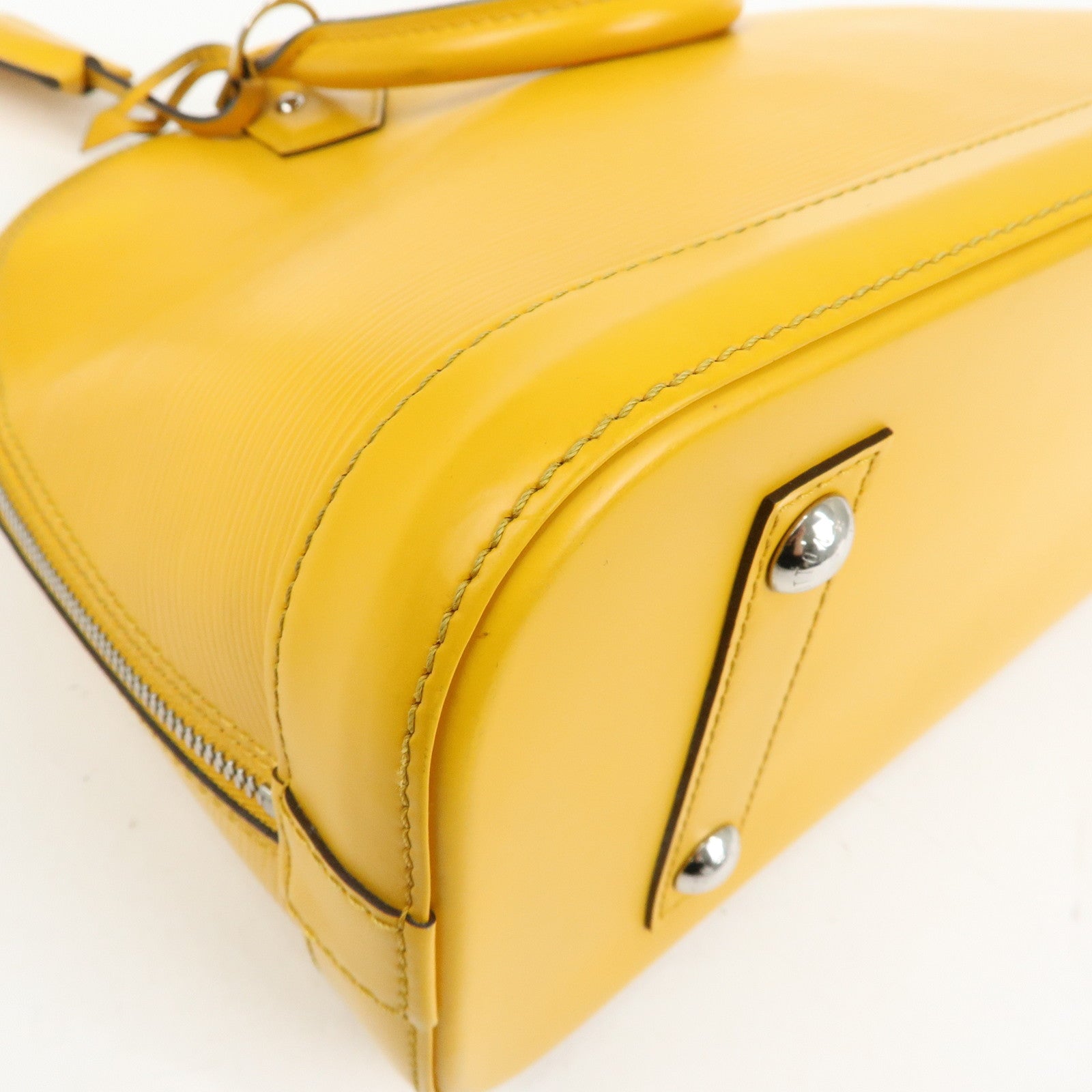 Louis Vuitton Epi Alma PM Leather Hand Bag Mimosa M40951