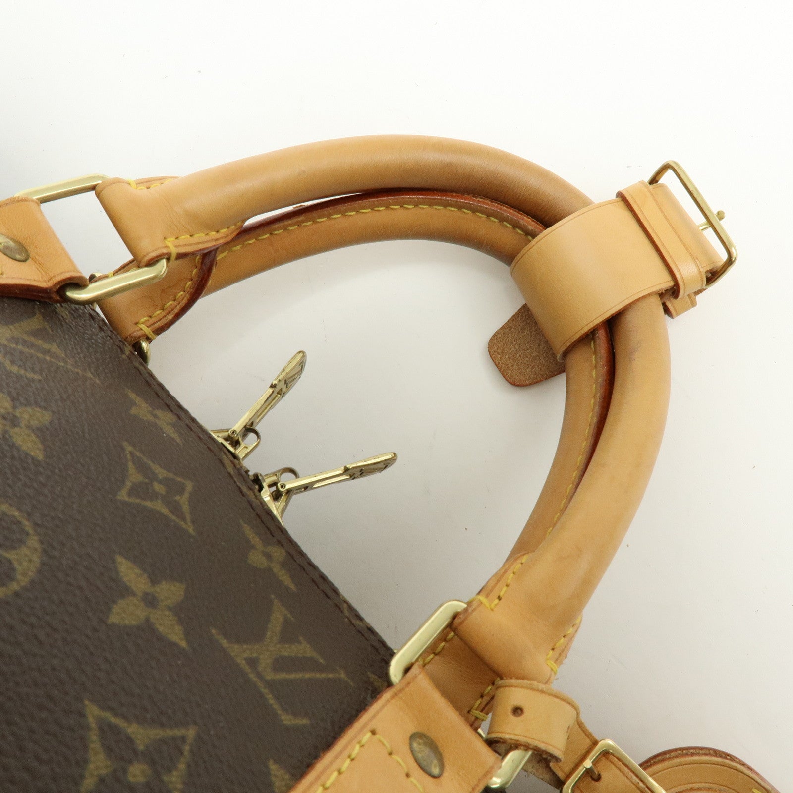 Louis Vuitton Monogram Keep All 50 Boston Bag Brown M41426