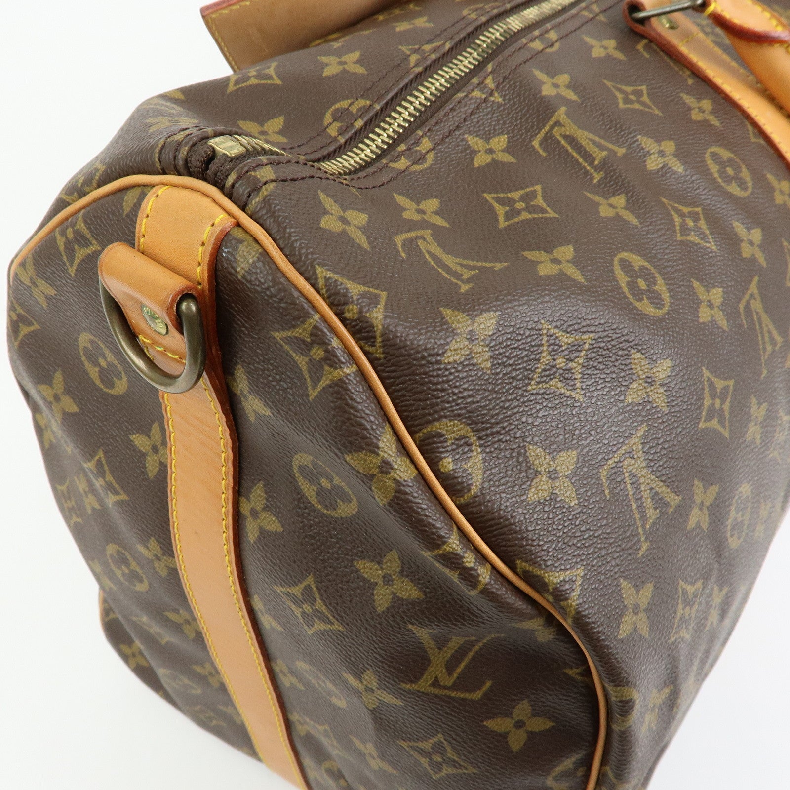 Louis Vuitton Monogram Keep All Bandouliere 55 Boston Bag M41414