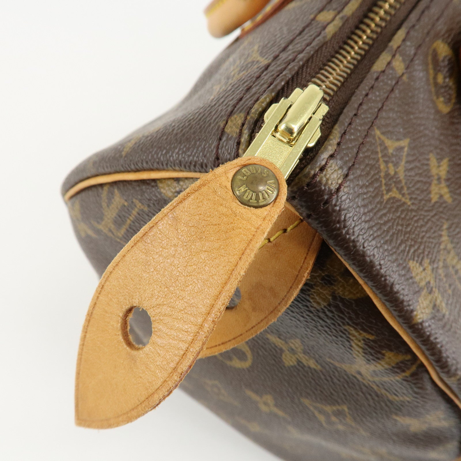 Louis Vuitton Monogram Speedy 30 Hand Bag Boston Bag M41526 Used