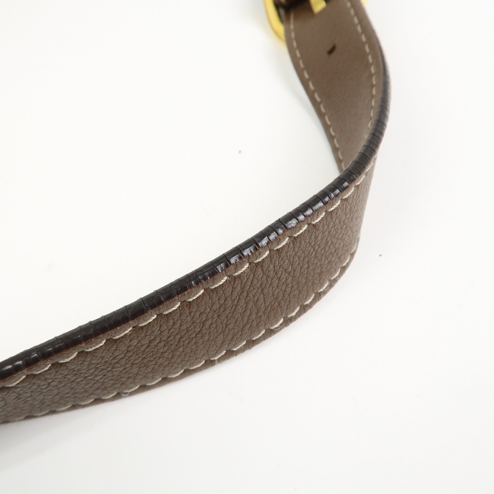 LOEWE Anagram Canvas Suede Leather Shoulder Bag 160th Anniversary