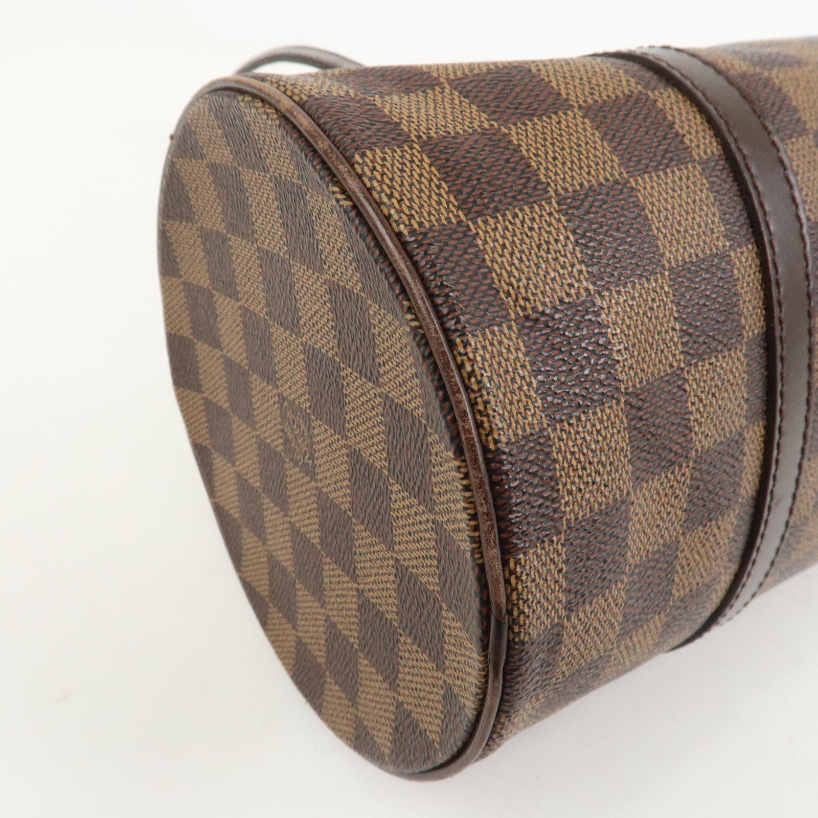 Louis Vuitton Damier Ebene Papillon 30 Hand Bag Brown N51303