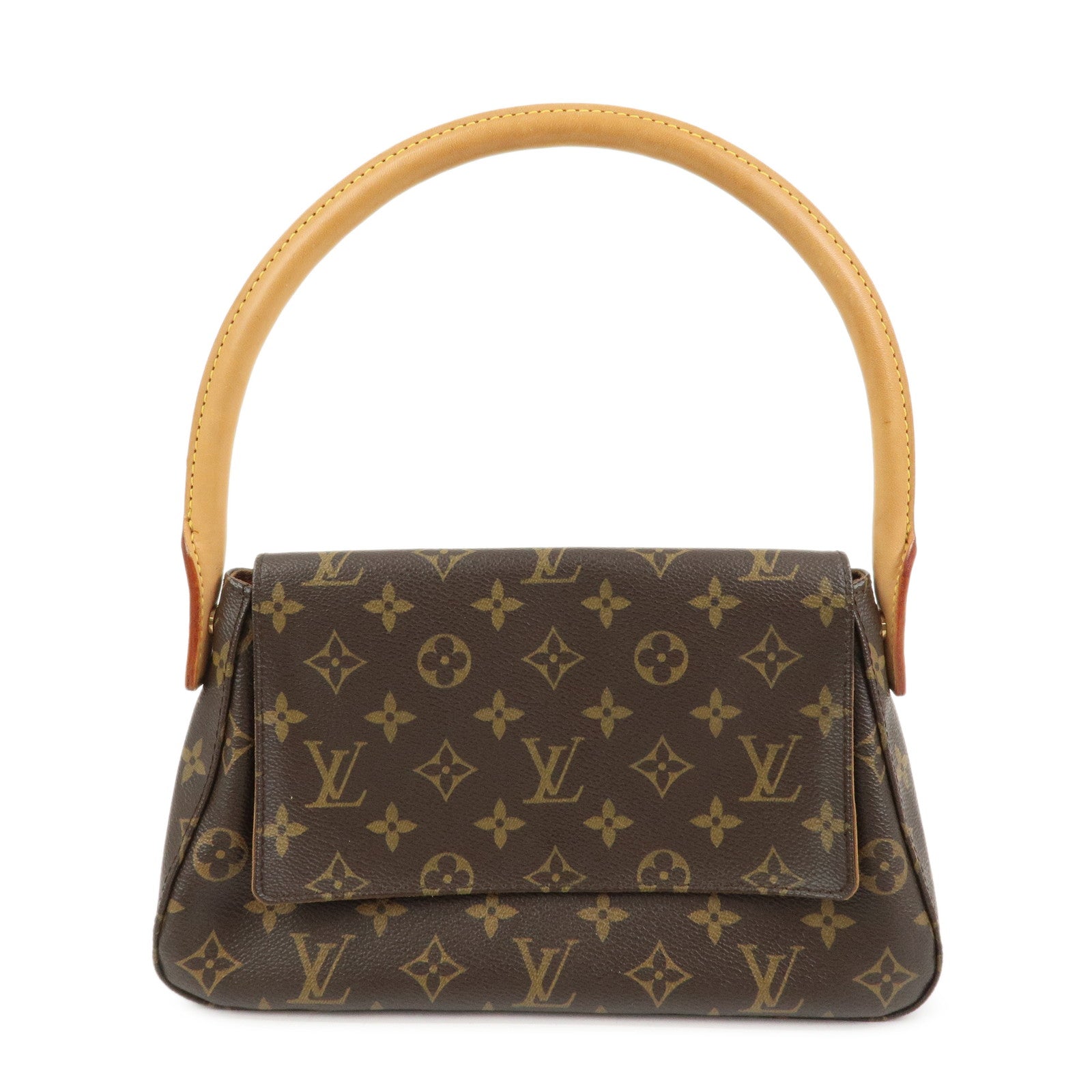 Louis Vuitton Monogram Mini Looping Shoulder Bag Brown M51147