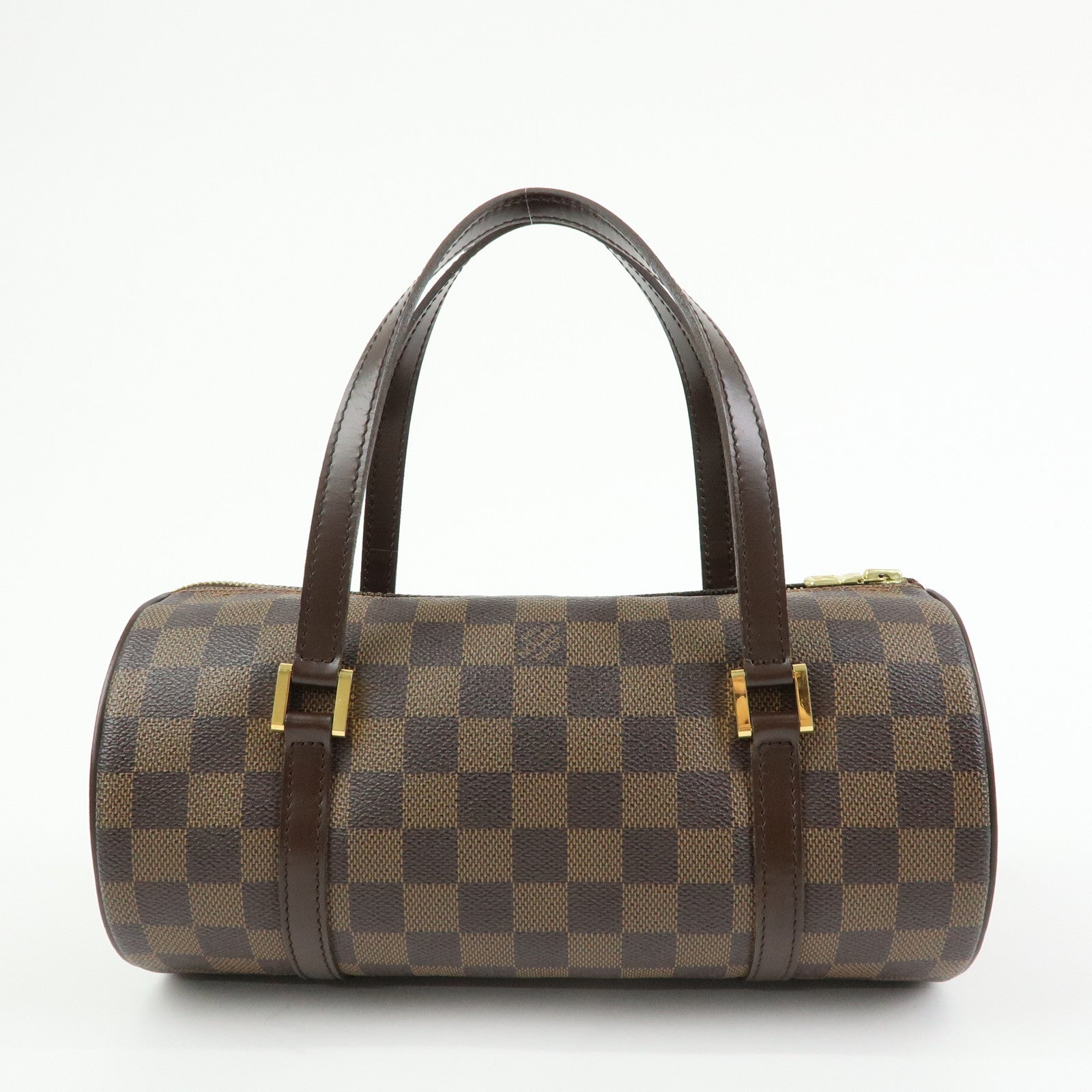 Louis Vuitton Damier Ebene Papillon 26 Hand Bag Brown N51304