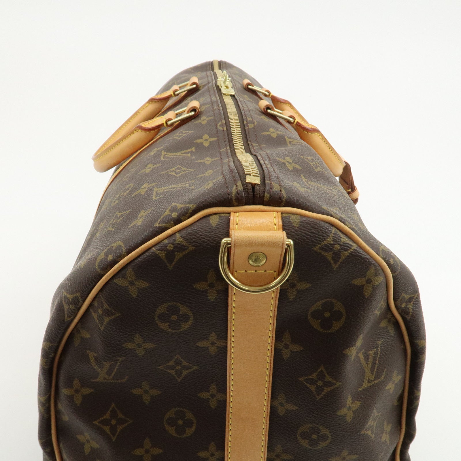 Louis Vuitton Monogram Keep All Bandouliere 55 Boston Bag M41414