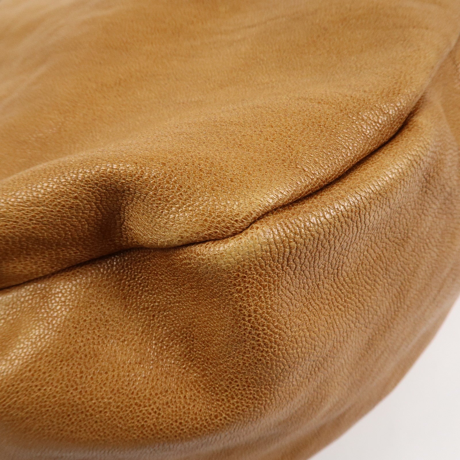 JIMMY CHOO Zodiac Sky Bag Leather Shoulder Bag Light Brown