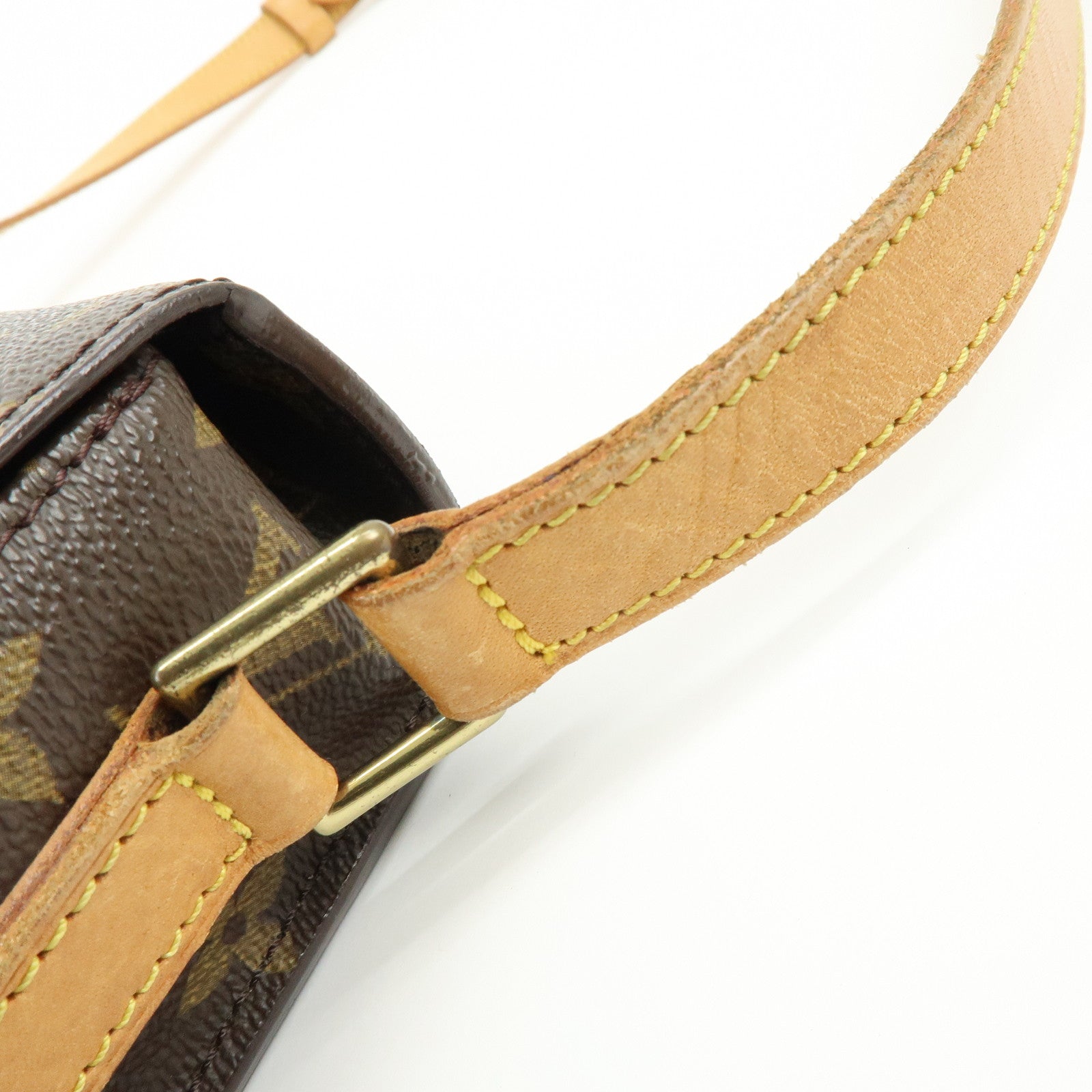 Louis Vuitton Monogram Saint Cloud GM Shoulder Bag Brown M51242