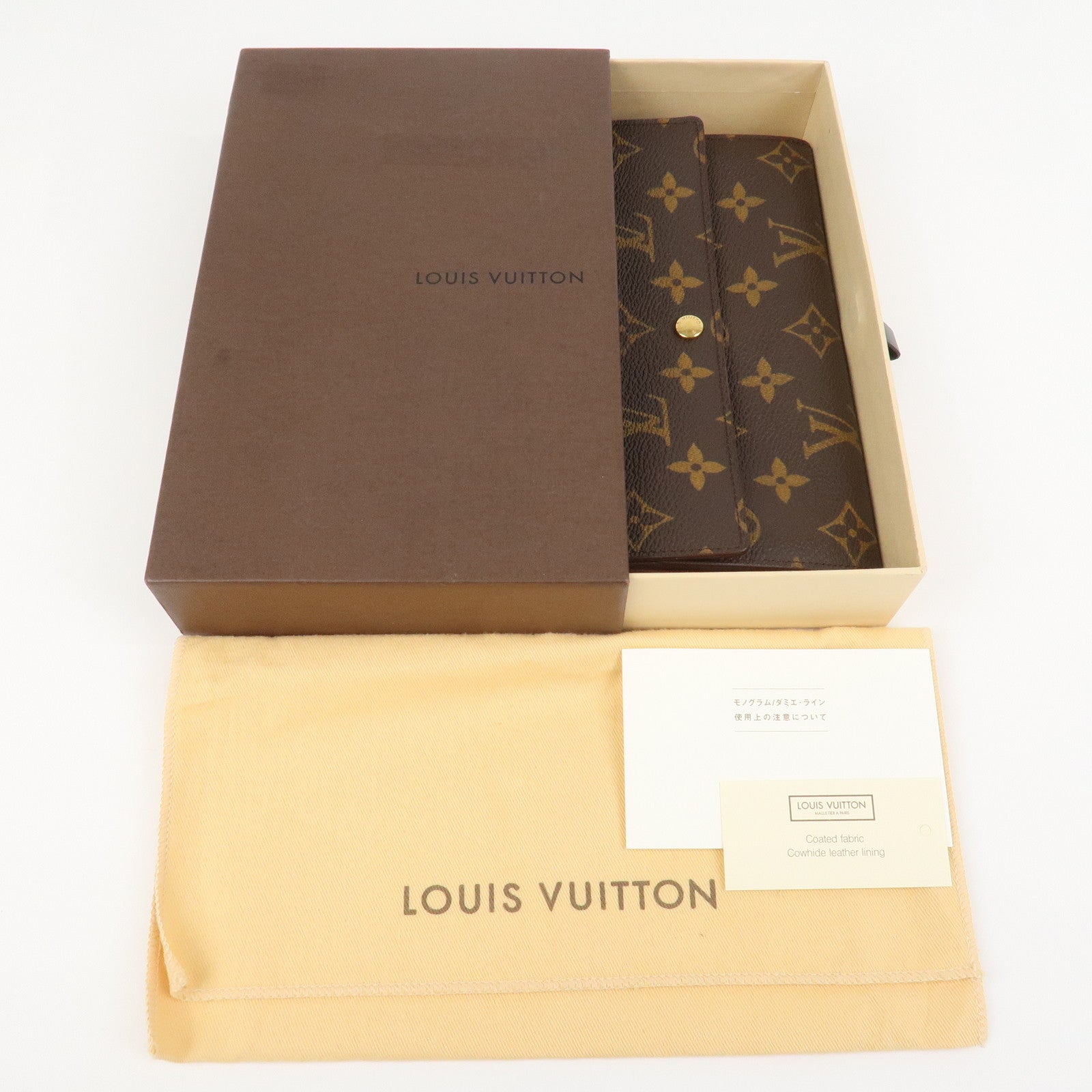 Louis Vuitton Monogram Pochette Porte Monnaie Credit Wallet M61725