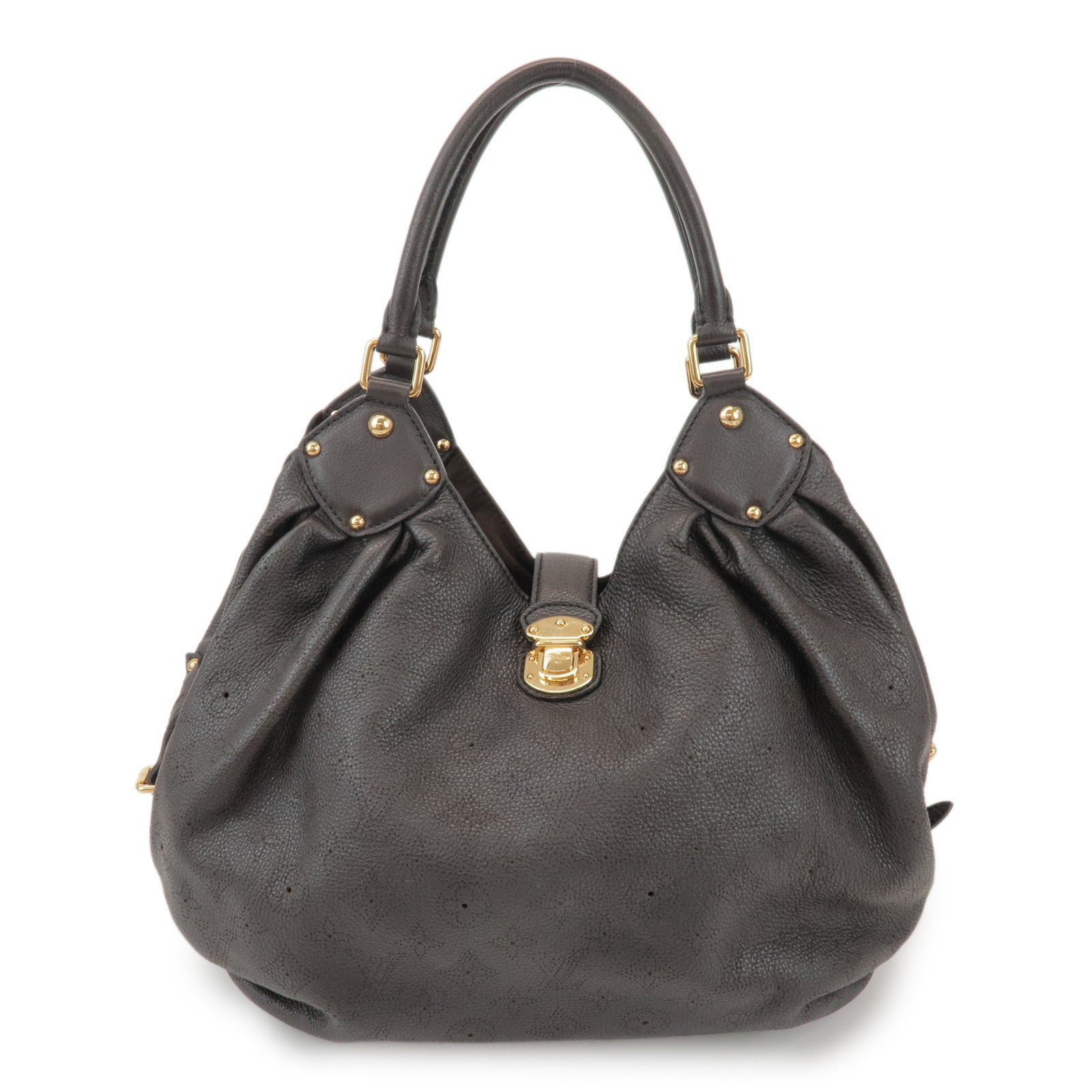 Louis Vuitton Monogram Mahina L Mahina Leather Shoulder Bag M95975