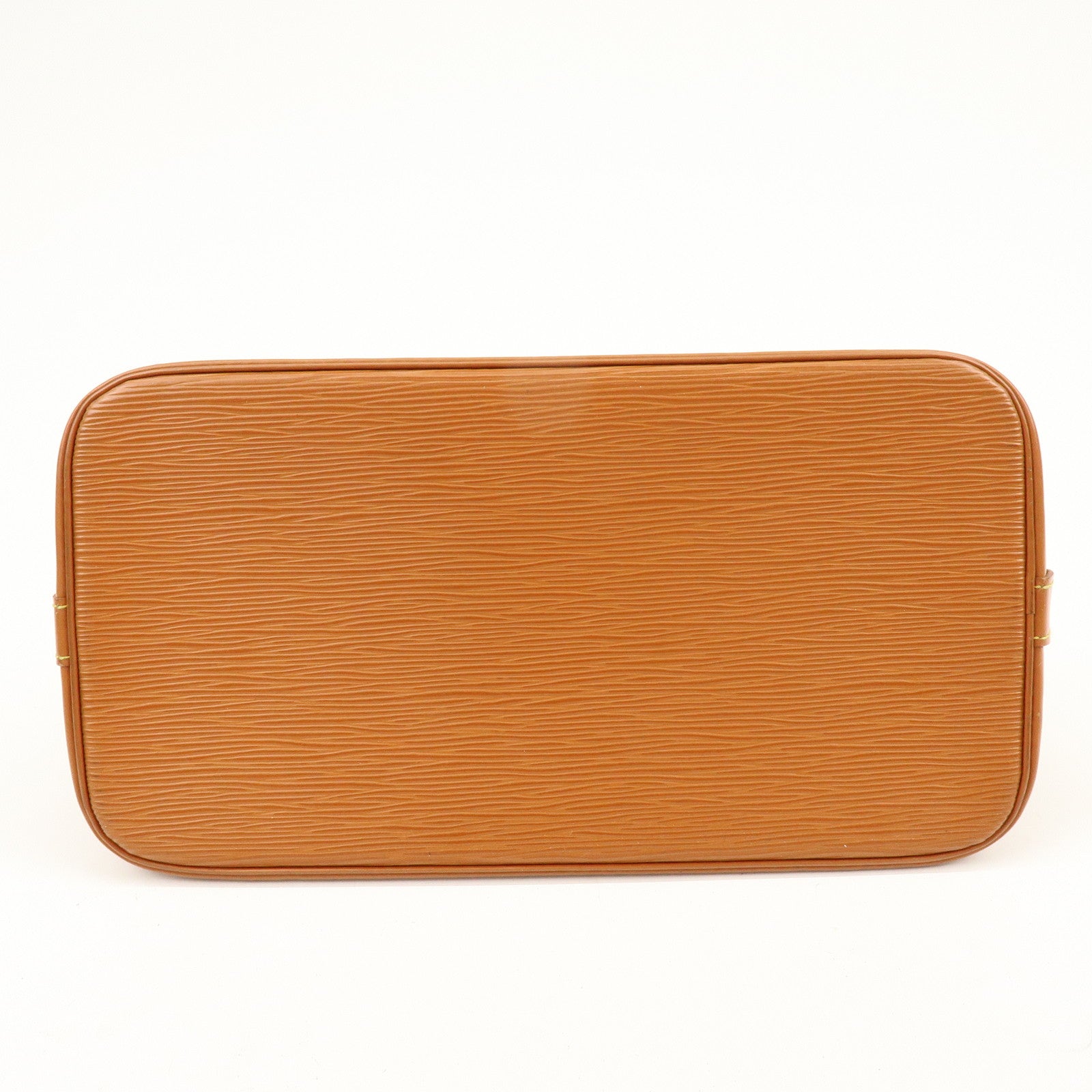 Louis Vuitton Epi Leather Alma PM Hand Bag Zipang Gold M52148