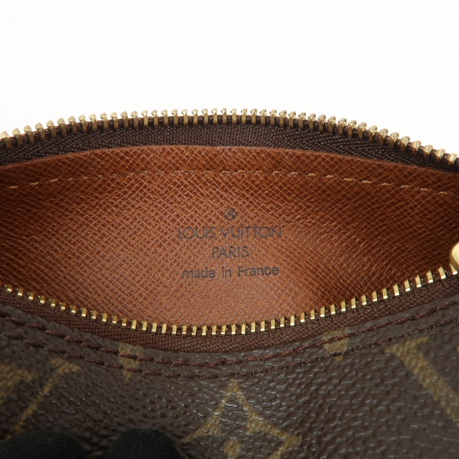 Louis Vuitton Monogram Mini Pouch for Papillon Bag Brown