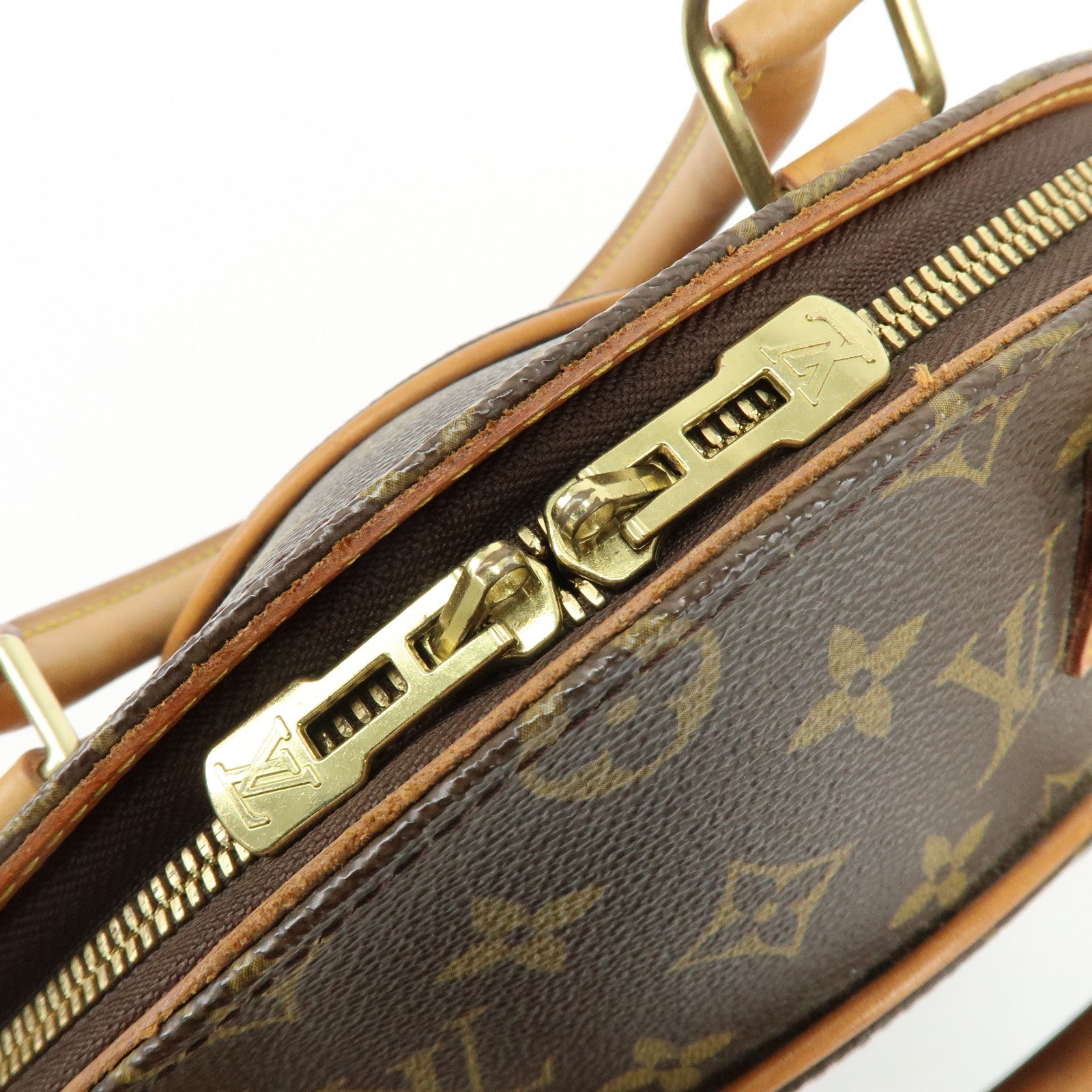 Louis Vuitton Monogram Ellipse PM Hand Bag Brown M51127