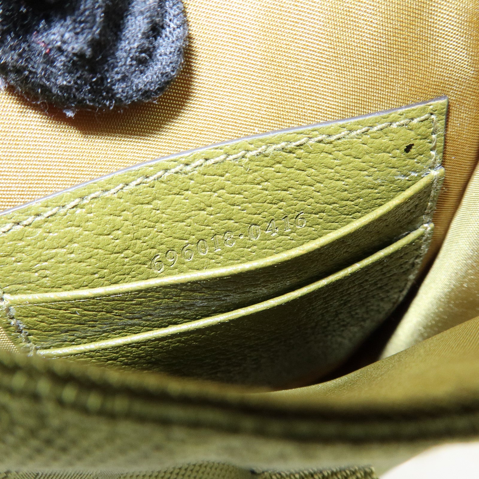 GUCCI Off The Grid Nylon Shoulder Bag Crossbody Bag Green 696018