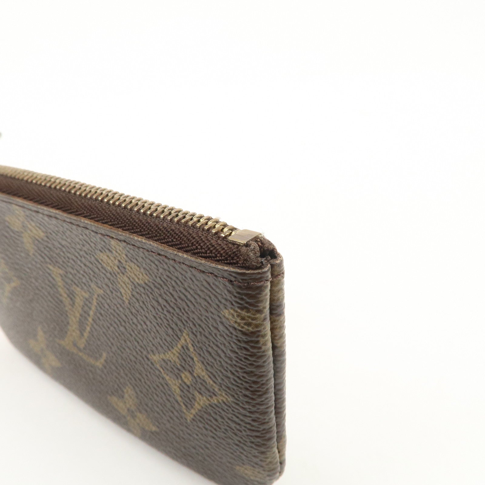Louis Vuitton Monogram Pochette Cles Coin Case Key Case M62650