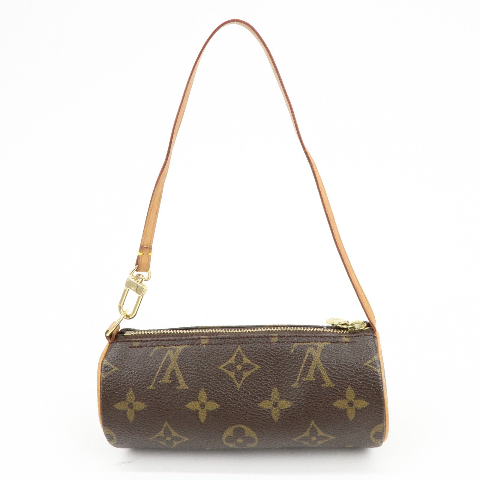 Louis Vuitton Monogram Mini Pouch for Papillon Bag Brown