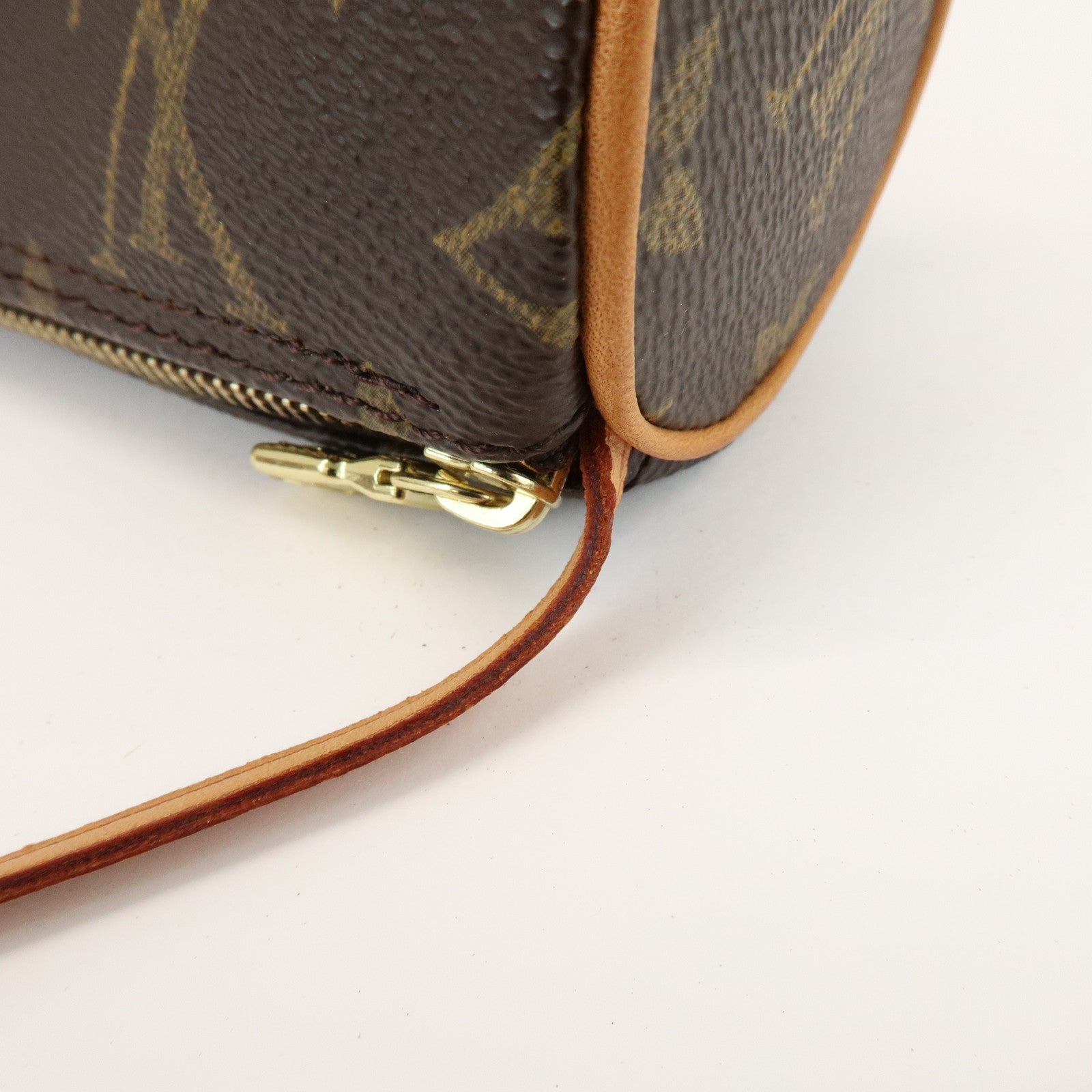Louis Vuitton Monogram Mini Pouch for Papillon Bag Brown