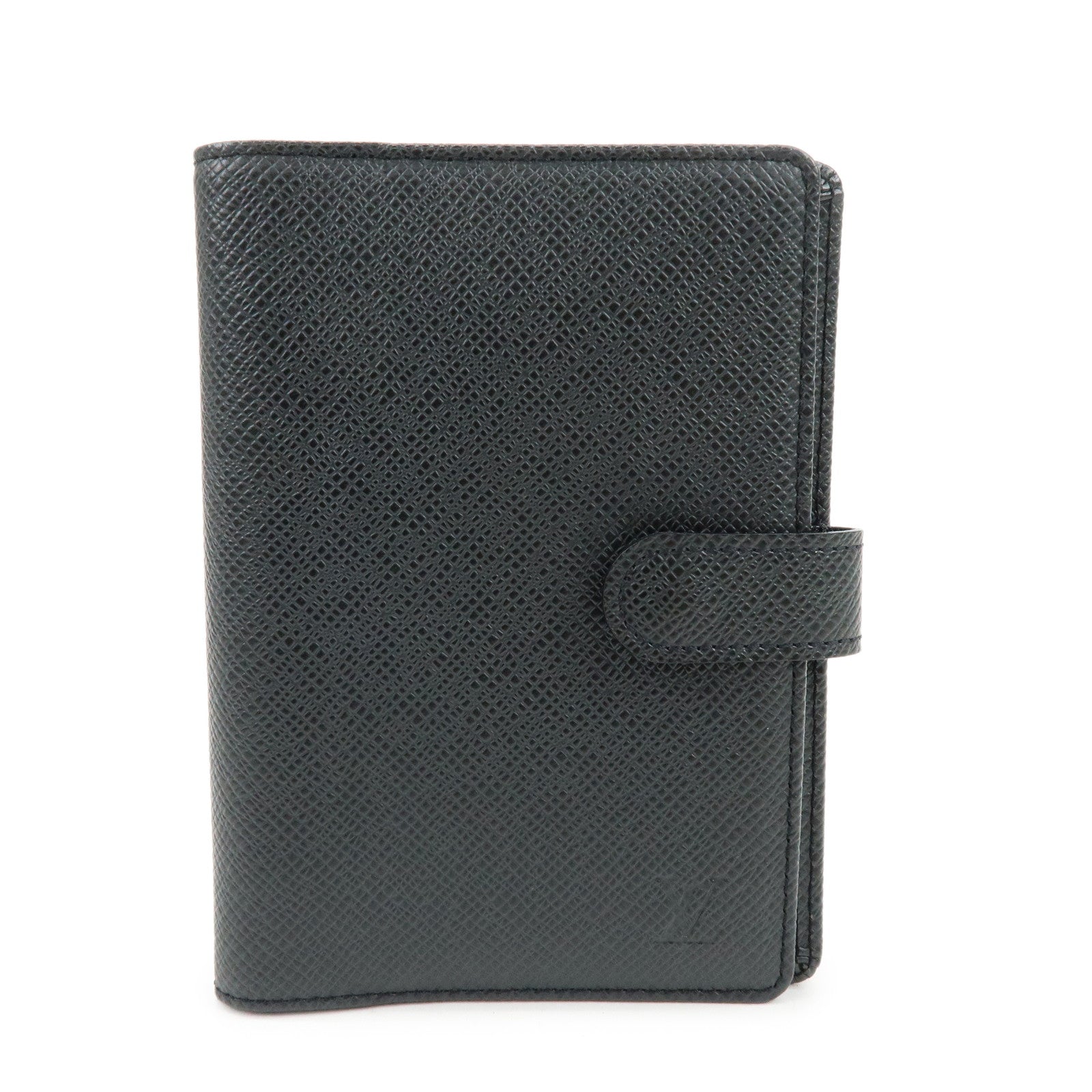 Louis Vuitton Taiga Leather Agenda PM Planner Cover Ardoise R20426