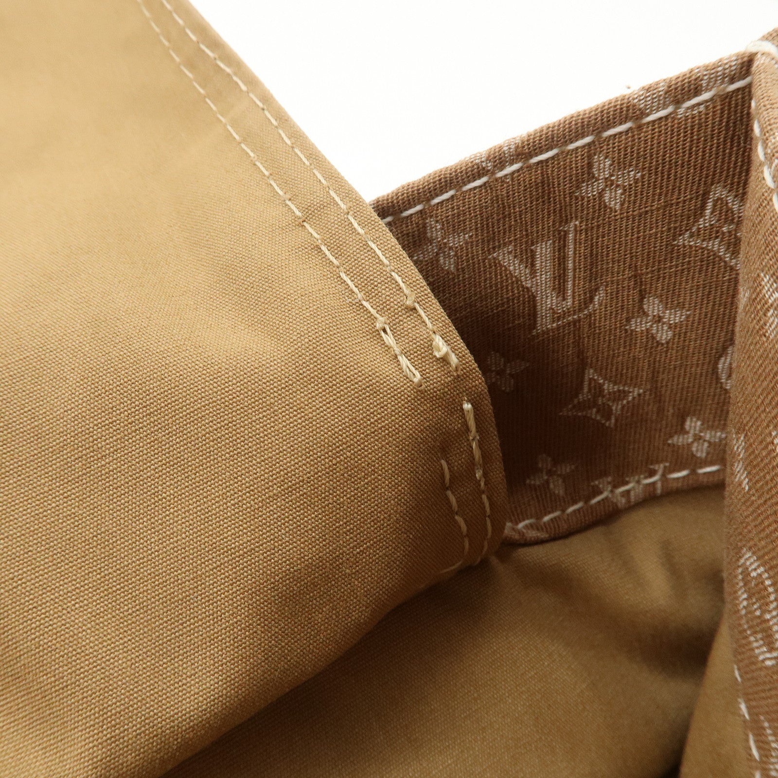 Louis Vuitton Monogram Mini Tanger Canvas Tote Bag Camel M40022