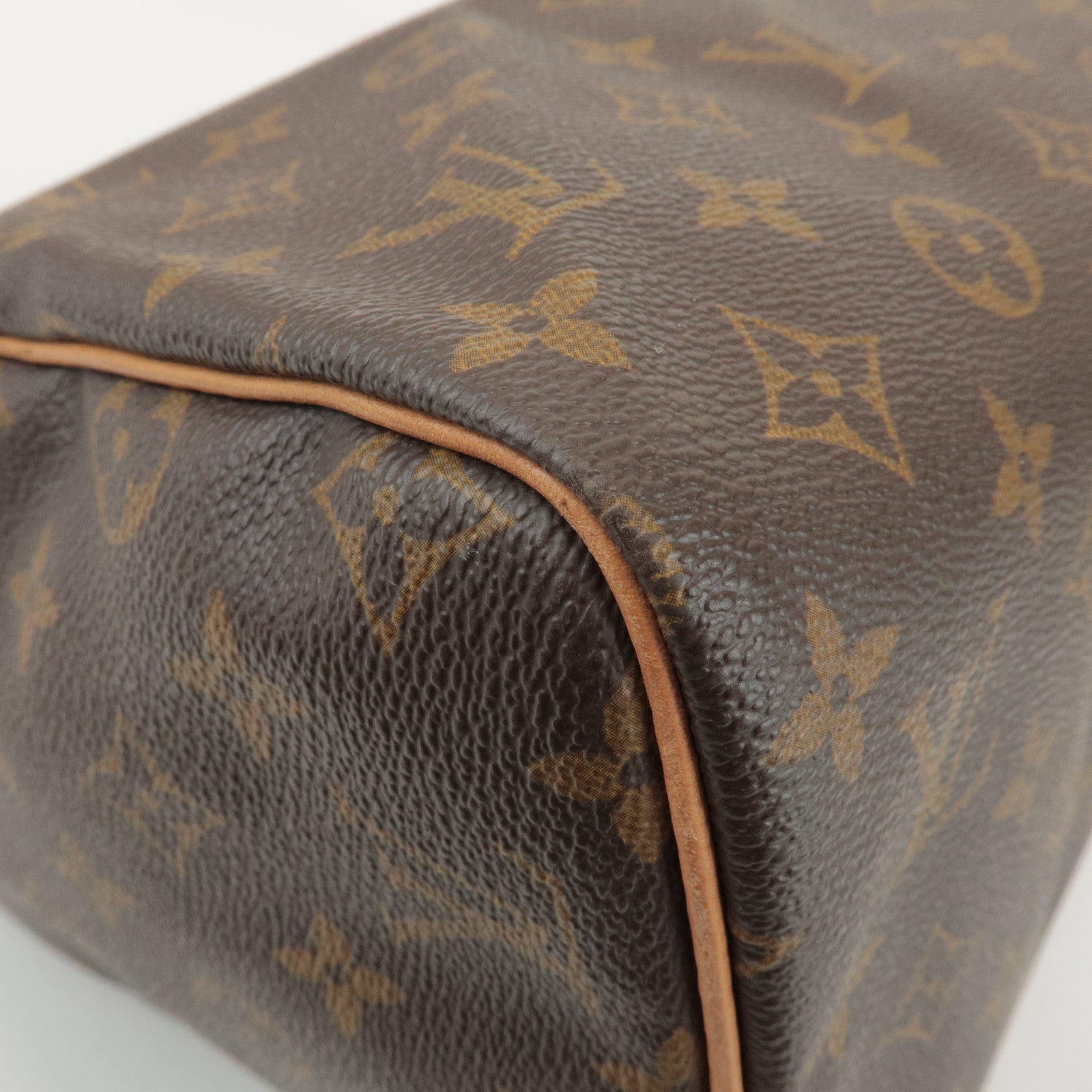Louis Vuitton Monogram Speedy 30 Boston Bag Hand Bag Brown M41526