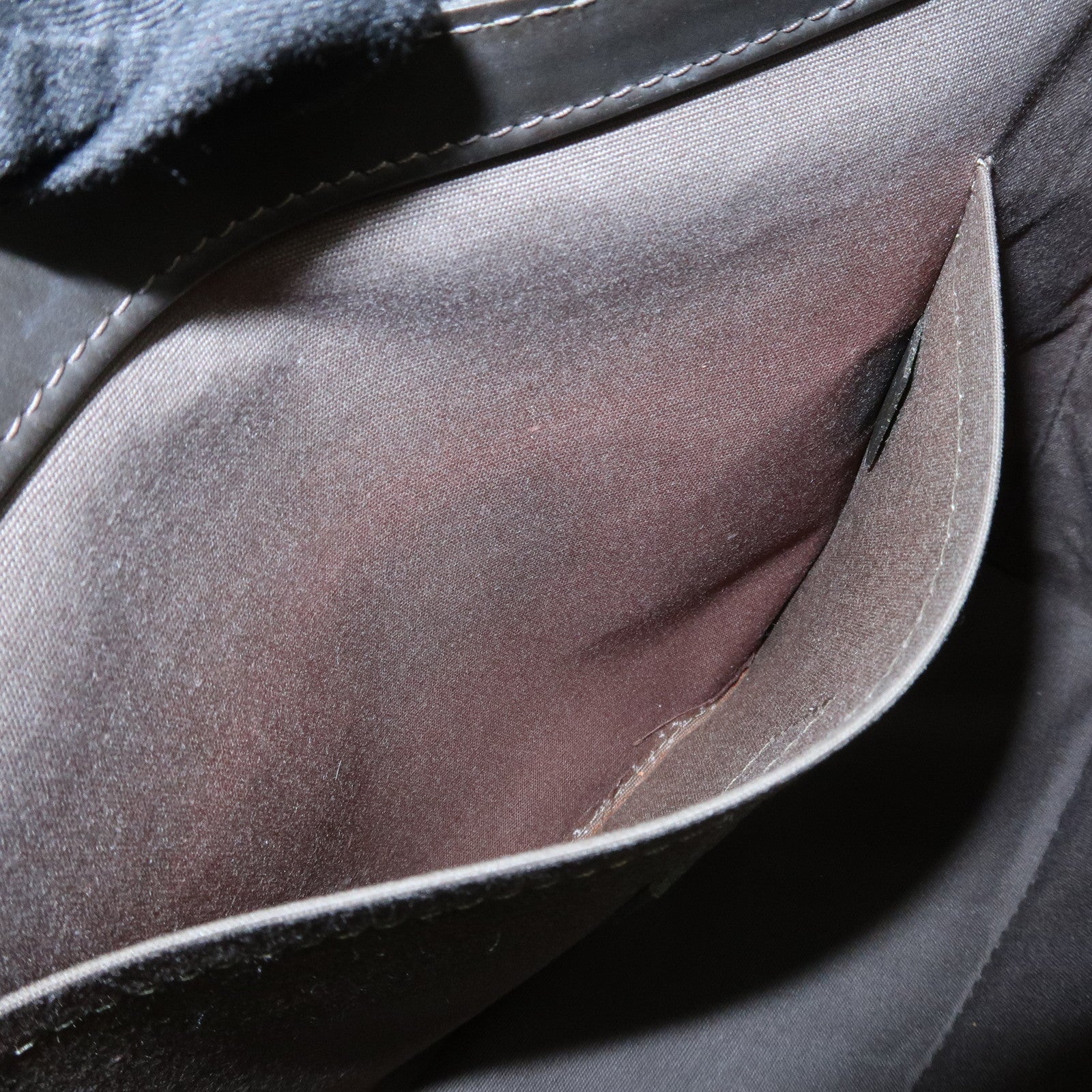 Louis Vuitton Monogram Mini Lucille PM Hand Bag TST Khaki M92682 Used