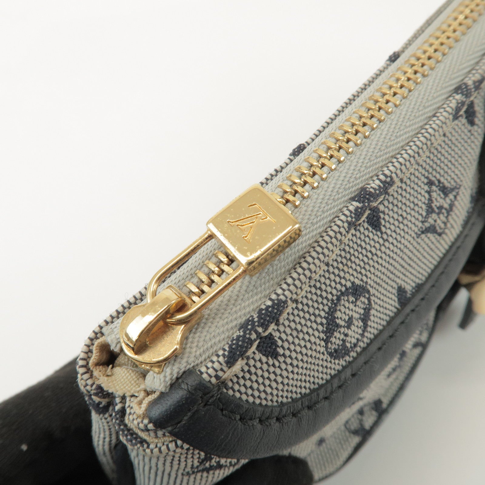 Louis Vuitton Monogram Mini Anne Sophi Cosmetic Pouch Blue M92695