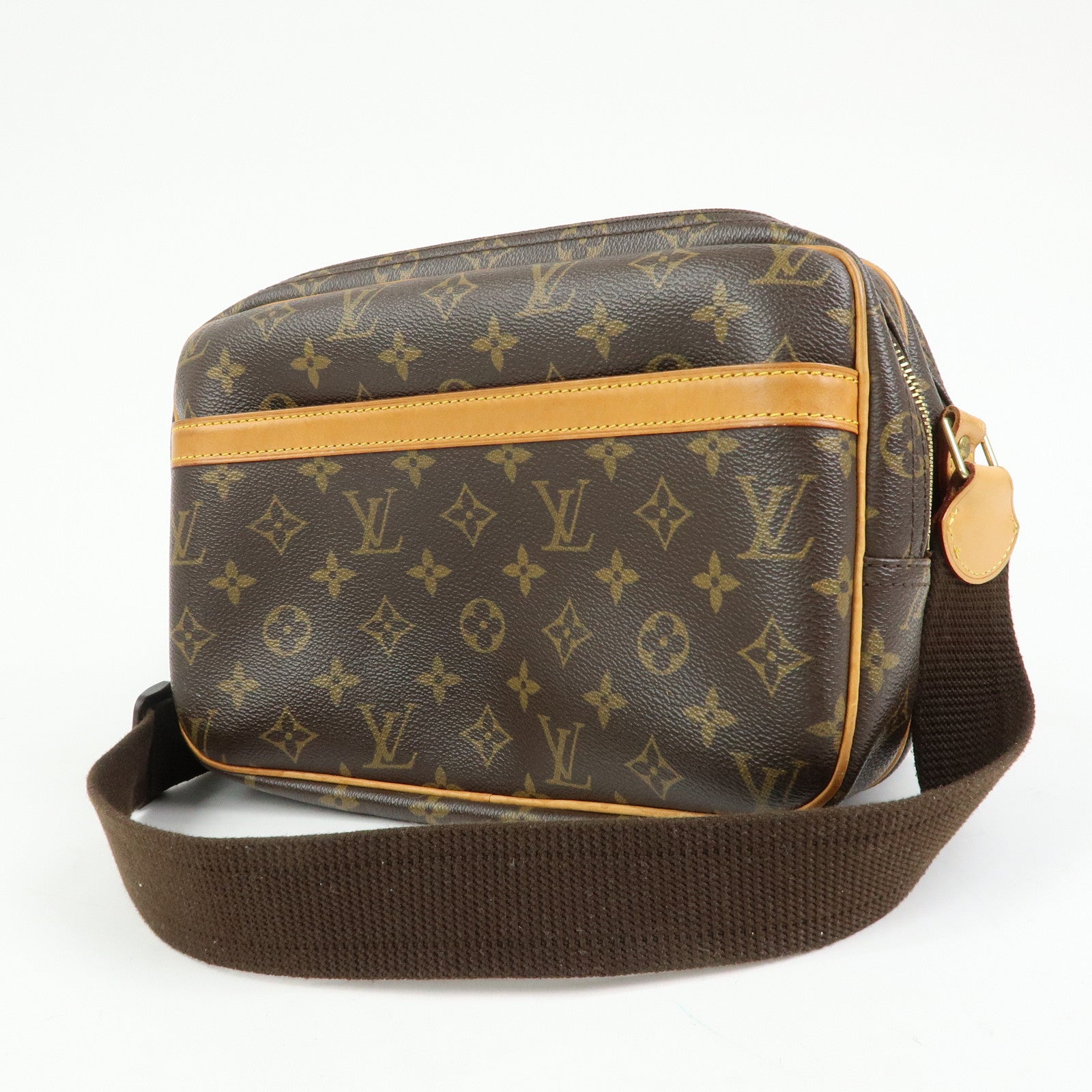 Louis Vuitton Monogram Reporter PM Shoulder Crossbody Bag M45254
