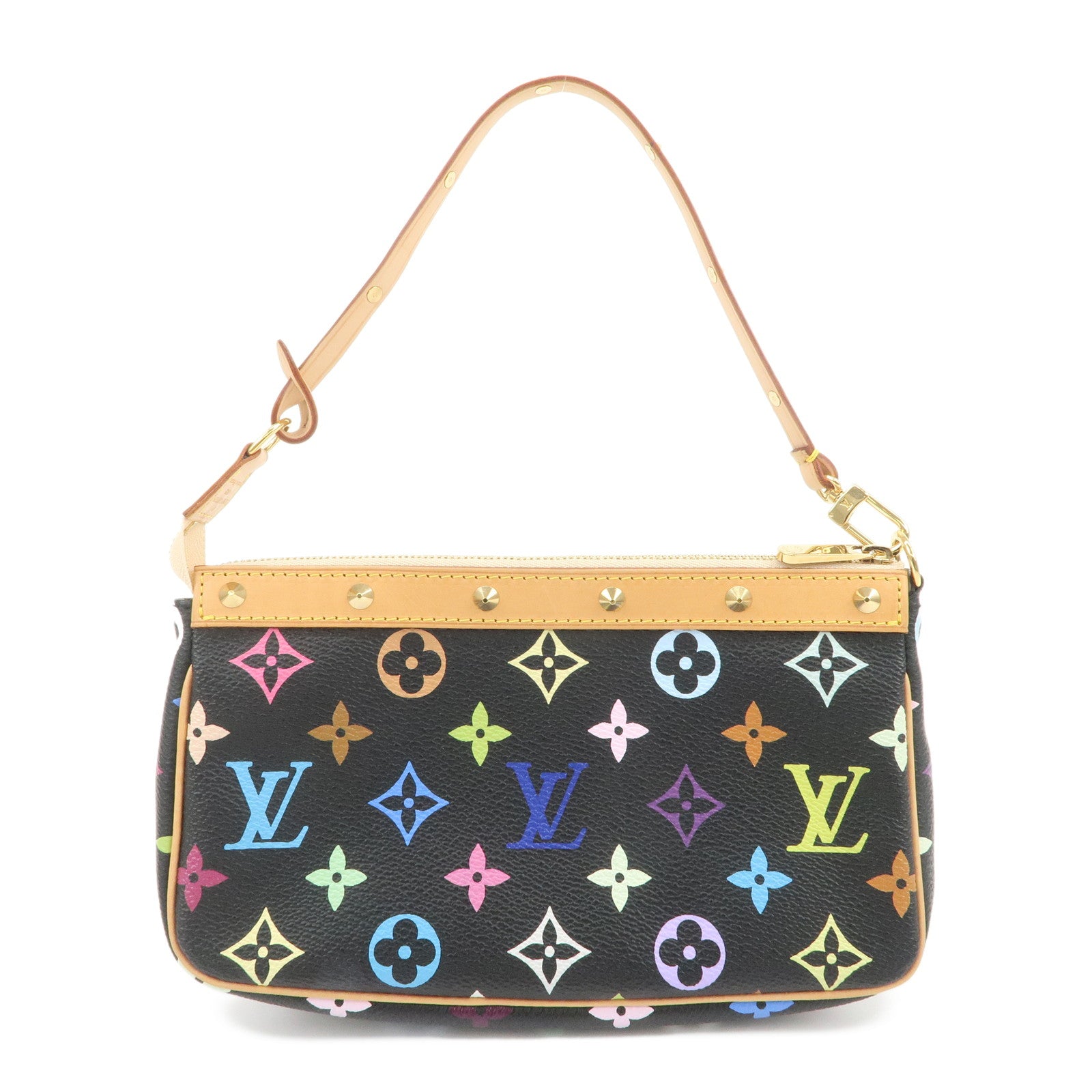 Louis Vuitton Monogram Multicolor Pochette Accessoires Noir M92648