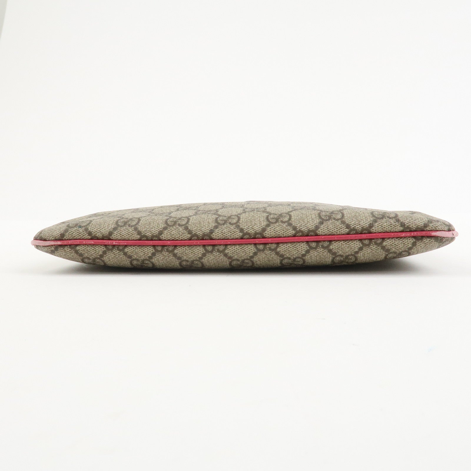 GUCCI GG Supreme Leather Tote Bag Hand Bag Beige Pink 117551