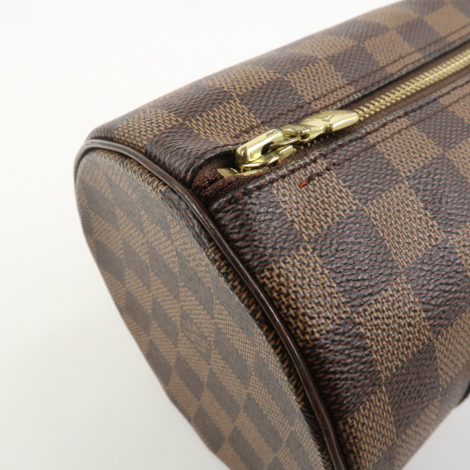 Louis Vuitton Damier Ebene Papillon 26 Hand Bag Brown N51304